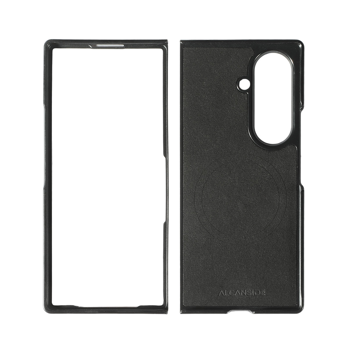 Samsung Galaxy Z Fold 8 Ultra - Alcantara Case - Space Grey 2