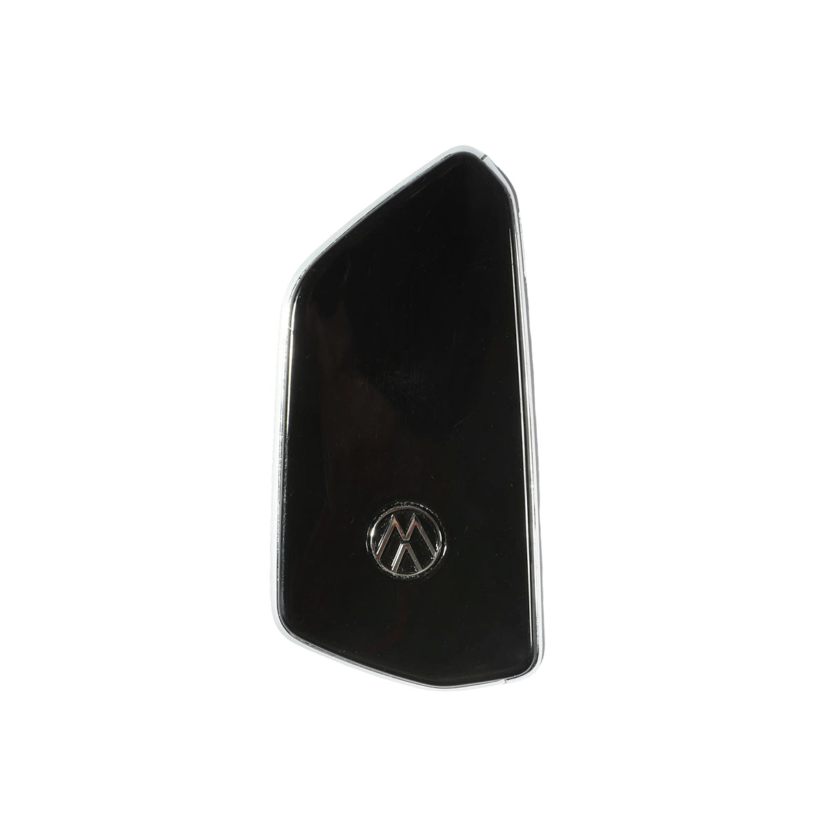 Alcantara Car Key Fob Cover for Volkswagen - Model D with Buckle - Space Grey 4