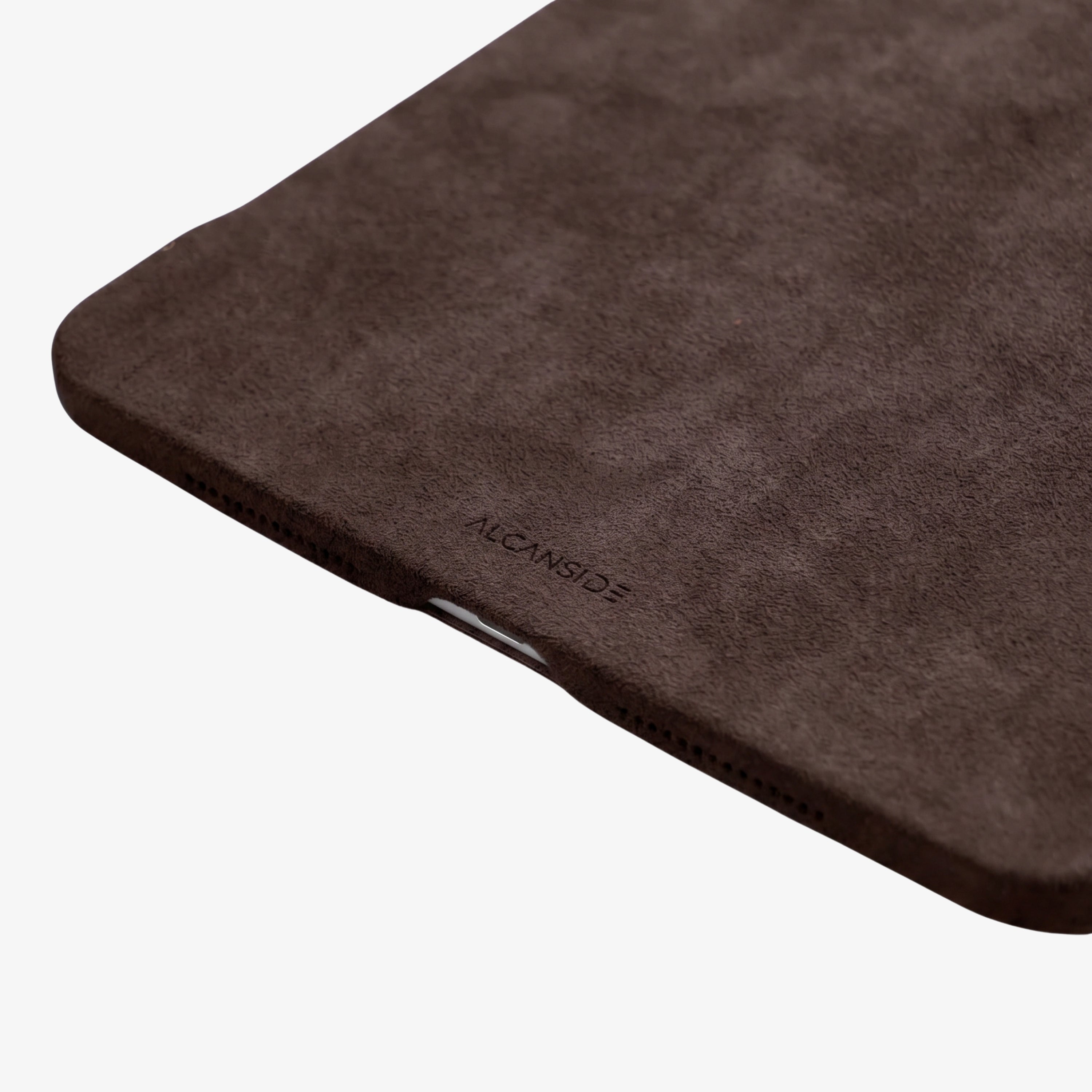 Alcantara iPad Cover - For iPad Pro (11 inch) - Chocolate Brown