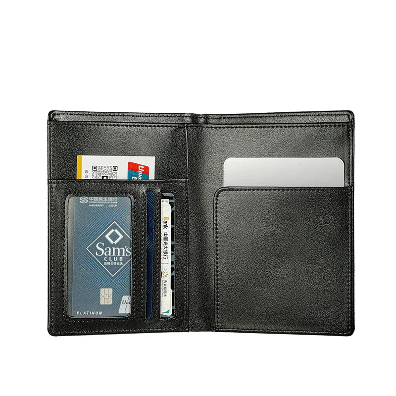 Alcantara Passport holder - Space Grey