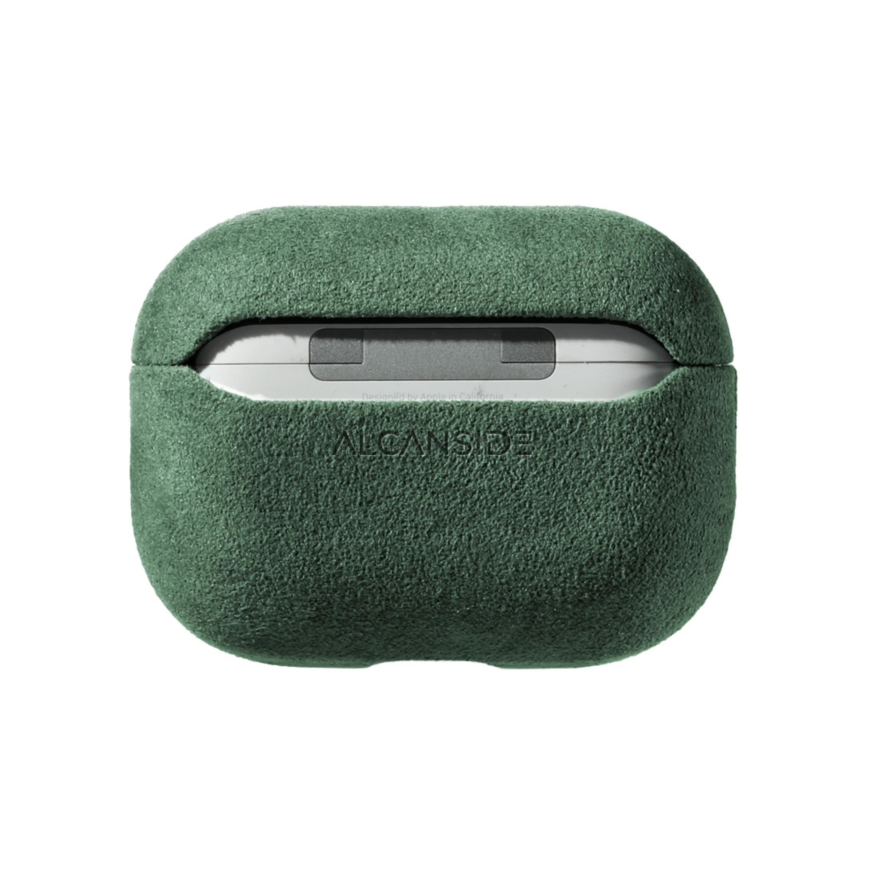 AirPods Pro Alcantara Hoesje - Midnight Green