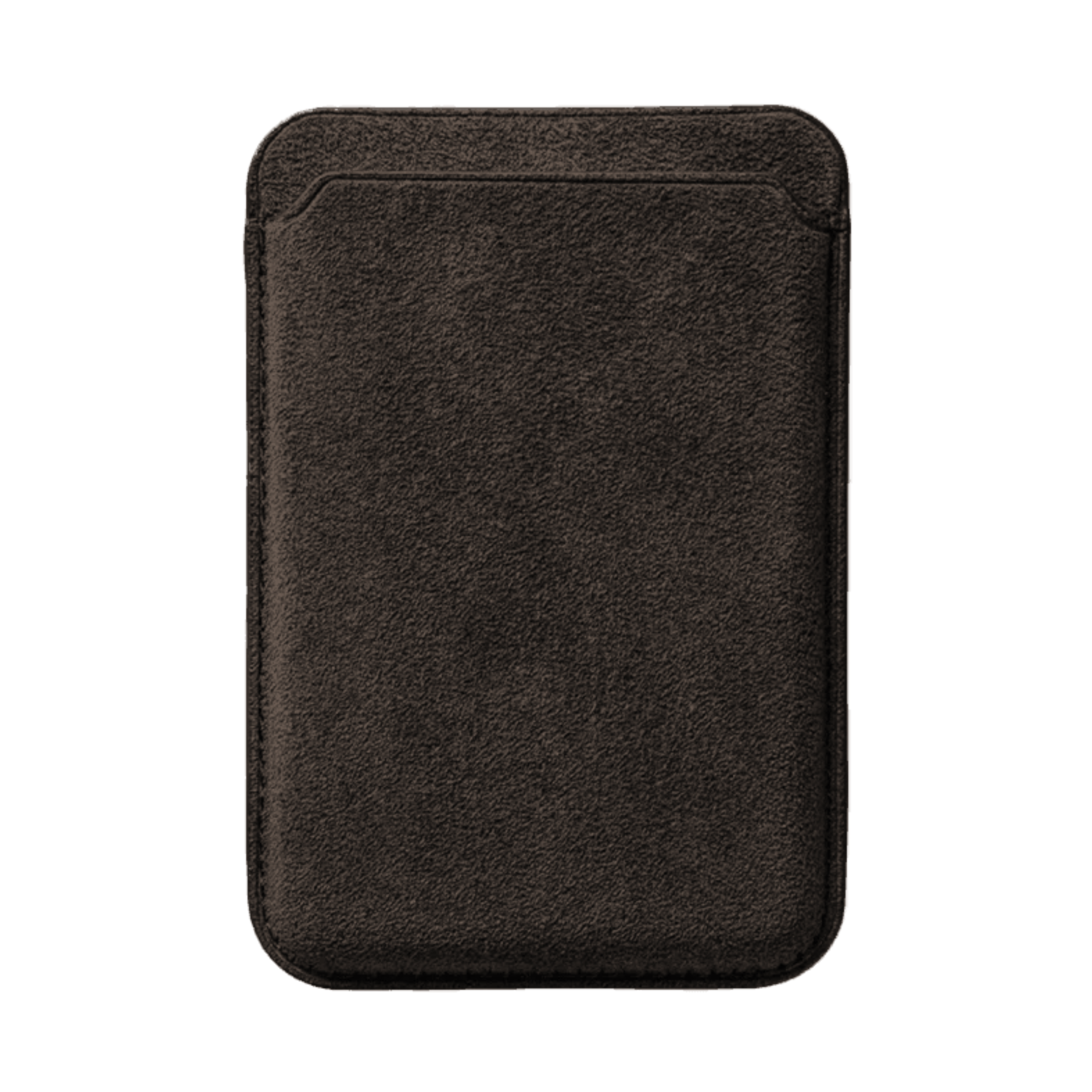 Alcantara MagSafe Wallet - Chocolate Brown