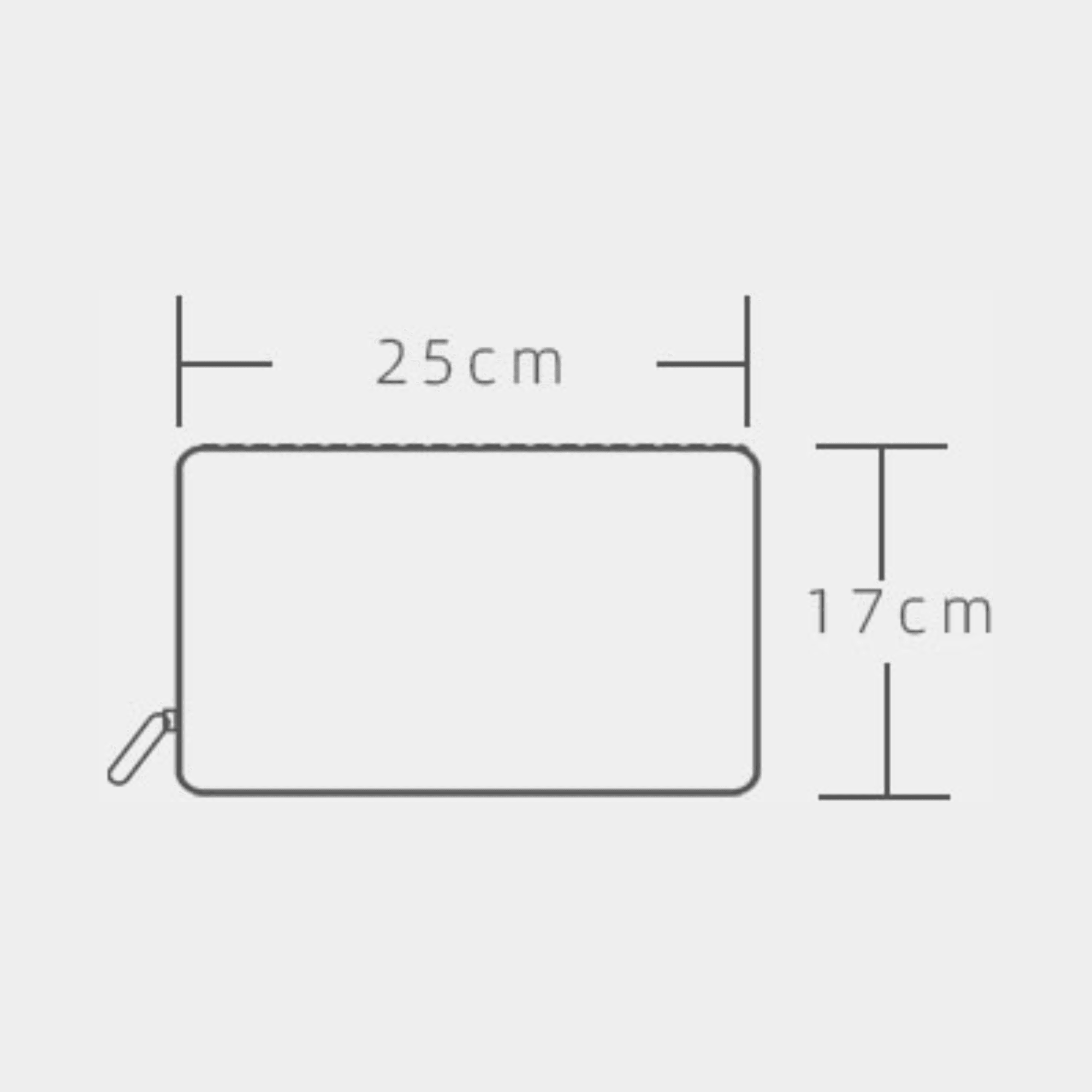 Alcantara Pouch - Navy Blue