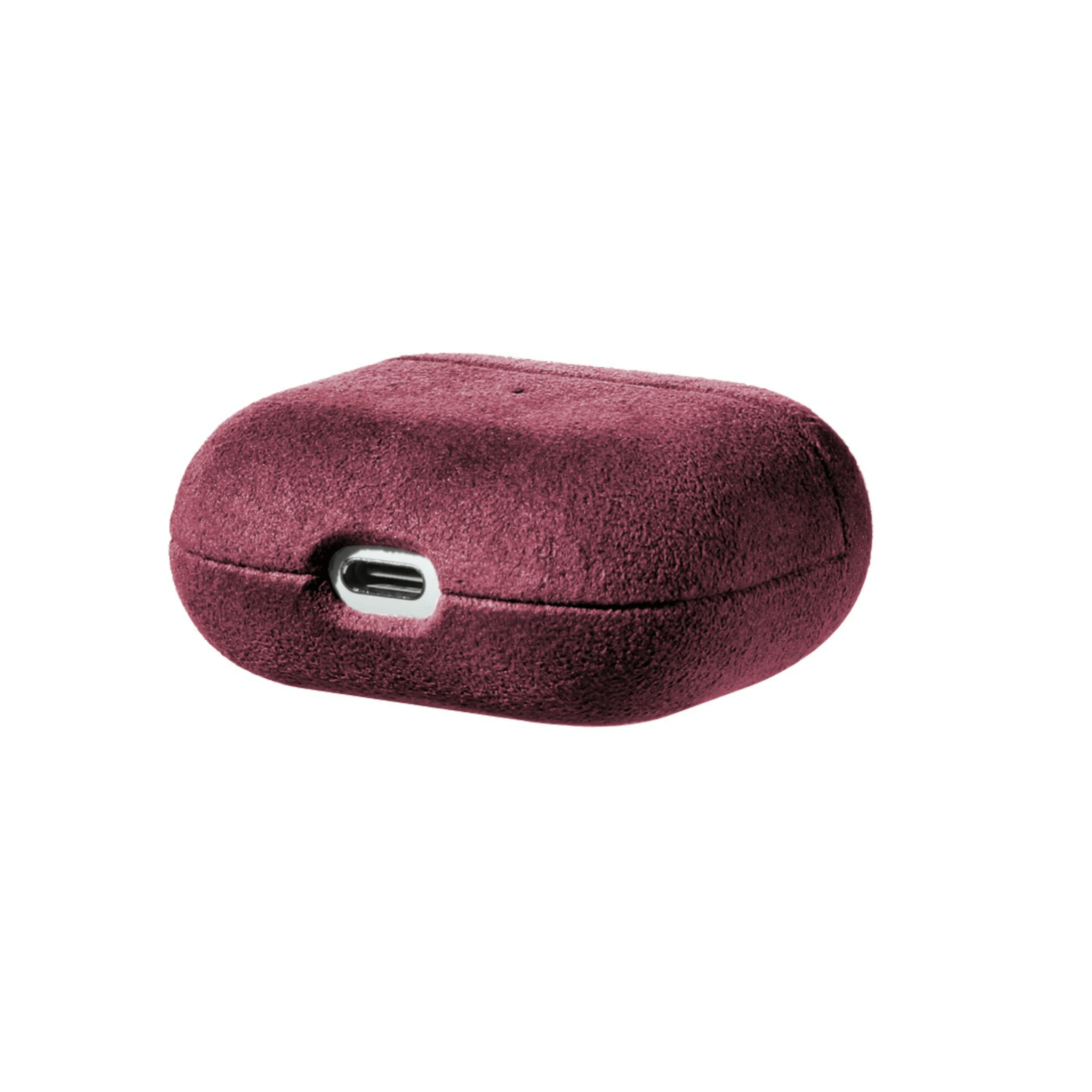 AirPods (3rd generation) Alcantara Case - Wine Red - Alcanside