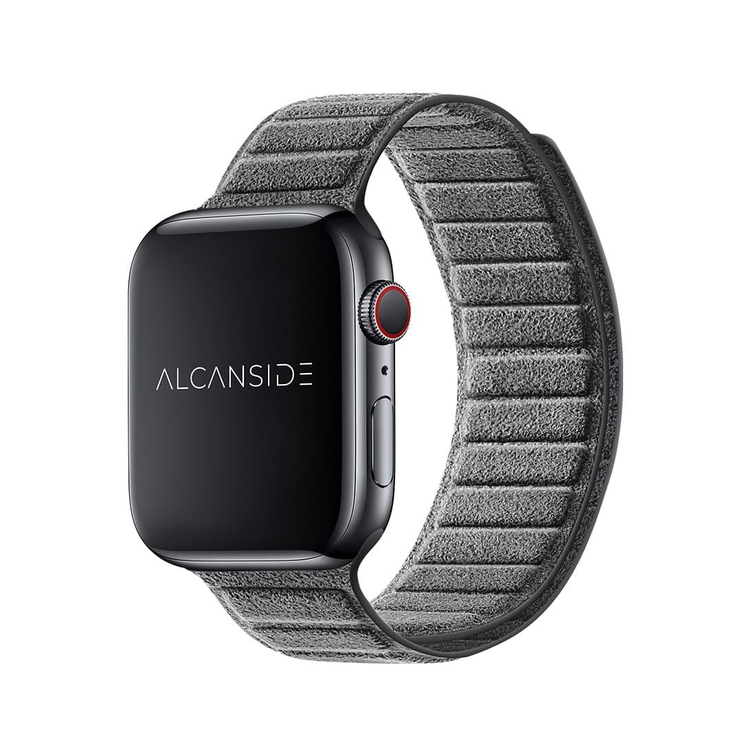 Alcantara Apple Watch Band - Nardo Gray - 42/44/45/46mm & Ultra