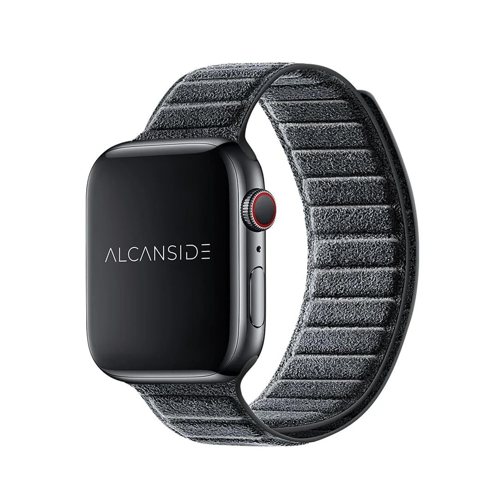 Alcantara Apple Watch Band - Space Grey - 42/44/45/46mm & Ultra  display picture 1