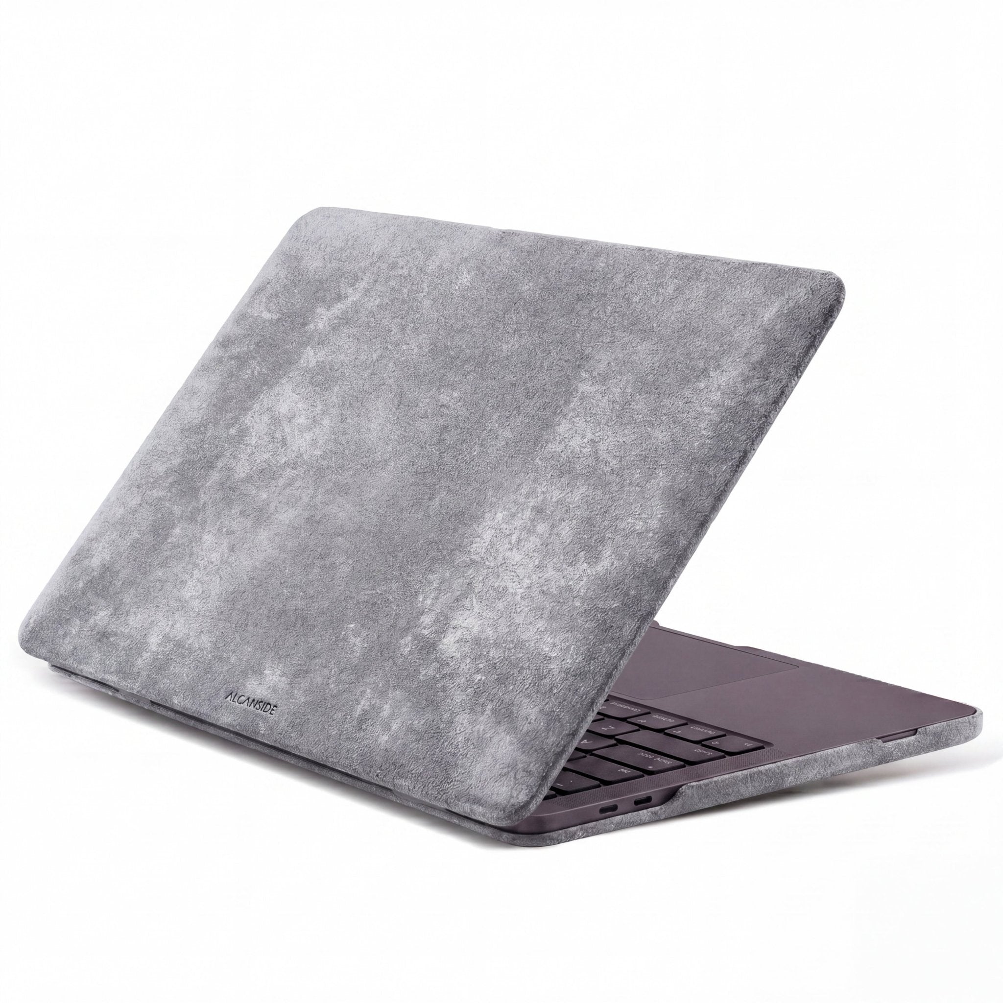 Alcantara MacBook Pro & Pro Max Cover - For 16 inch (2021 - 2024) - Nardo Gray - Alcanside