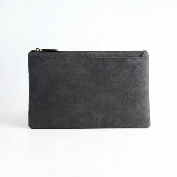 Alcantara Pouch - Space Grey