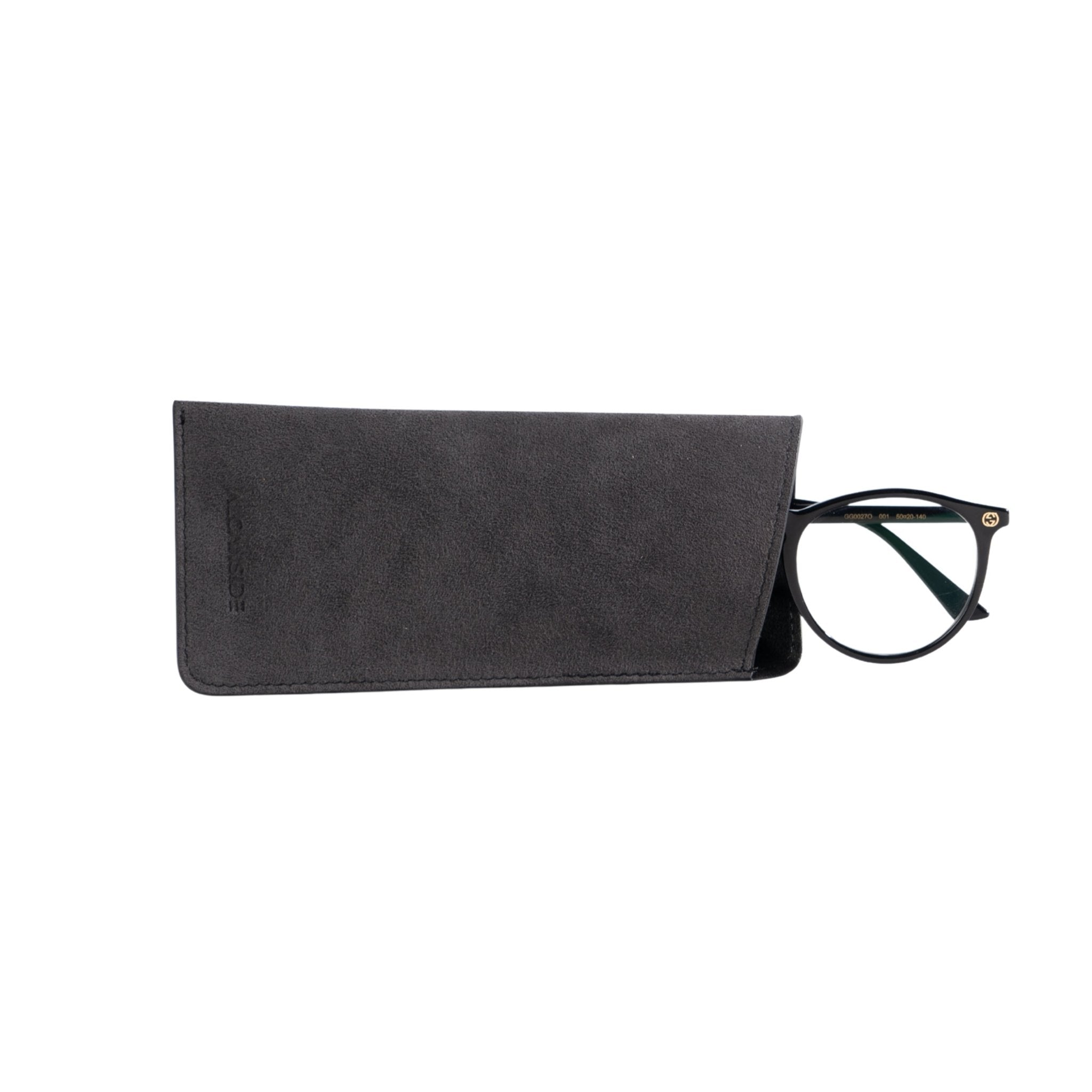 Alcantara Spectacle Case - Space Grey - Alcanside