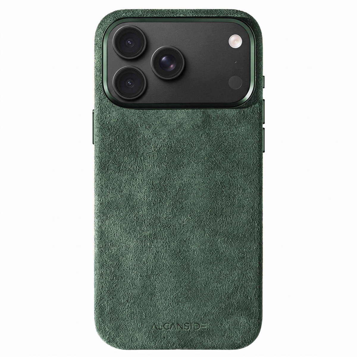 iPhone 18 Pro Max Alcantara Case Midnight Green