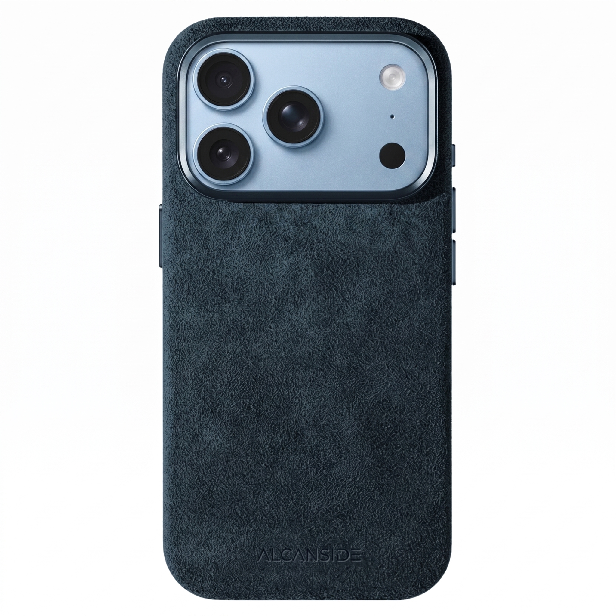 iPhone 18 Pro Alcantara Case Navy Blue
