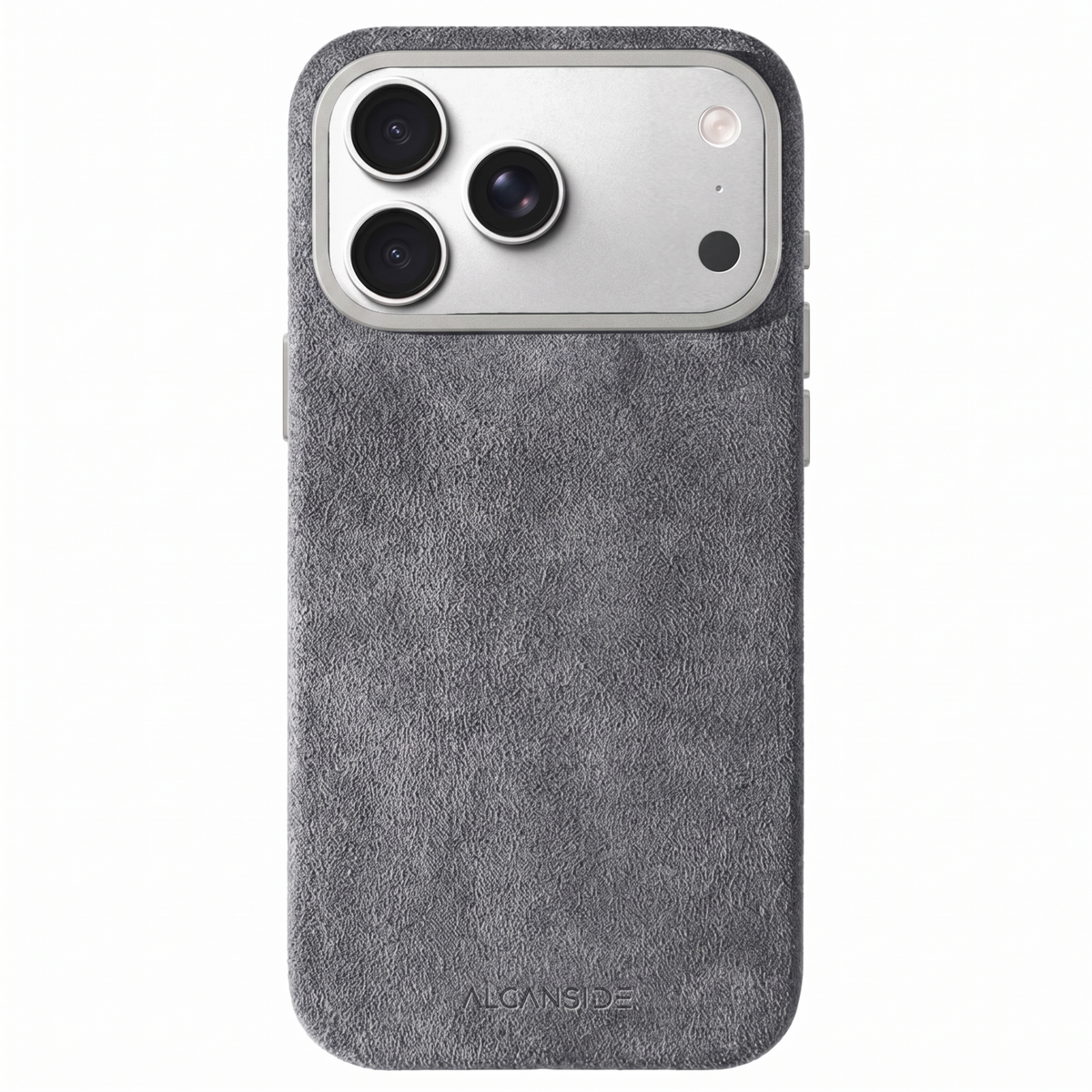 iPhone 18 Pro Max Alcantara Case Nardo Gray