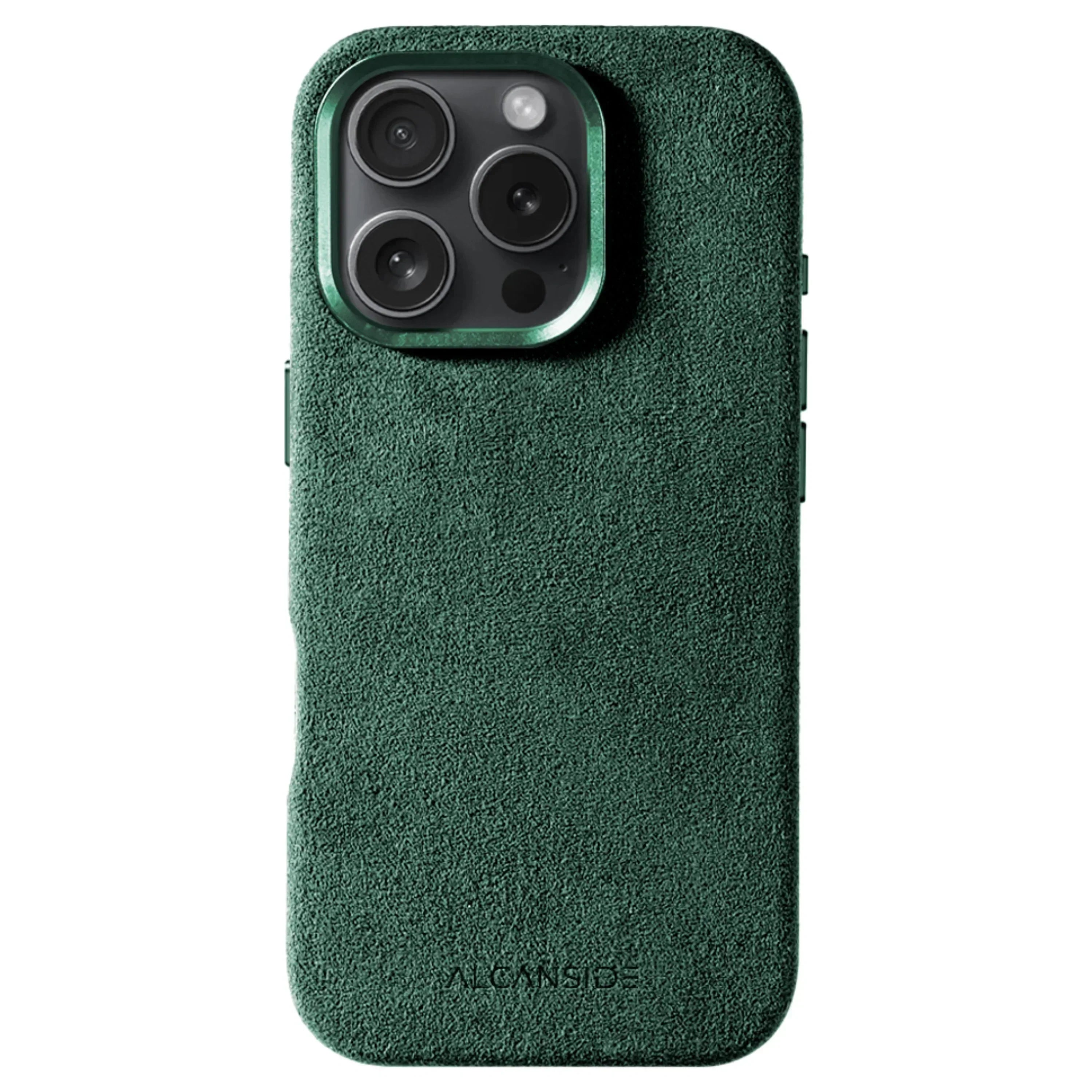 iPhone 16 Pro - Alcantara Case- Midnight Green