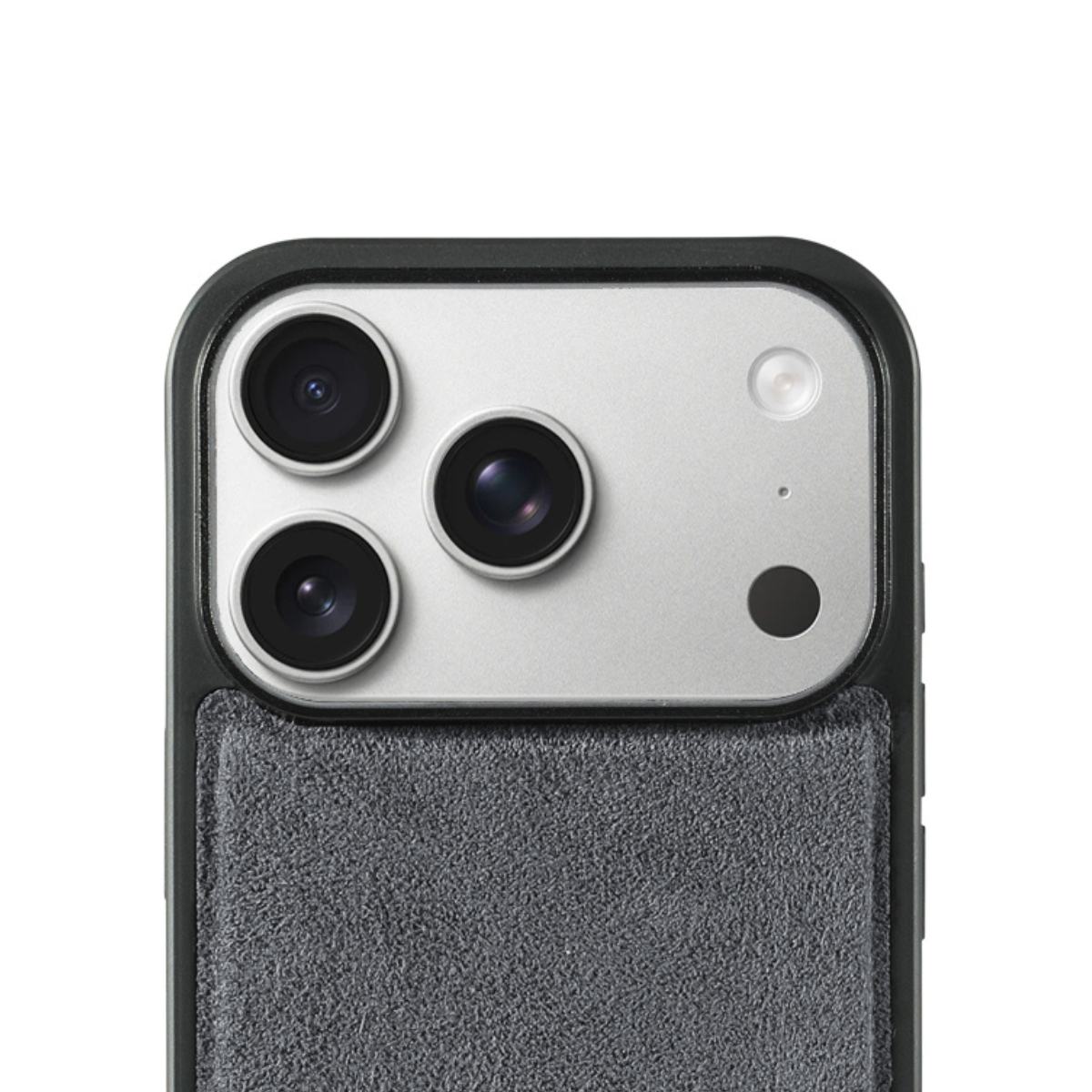 iPhone 17 Pro - Alcantara Back Cover - Nardo Gray