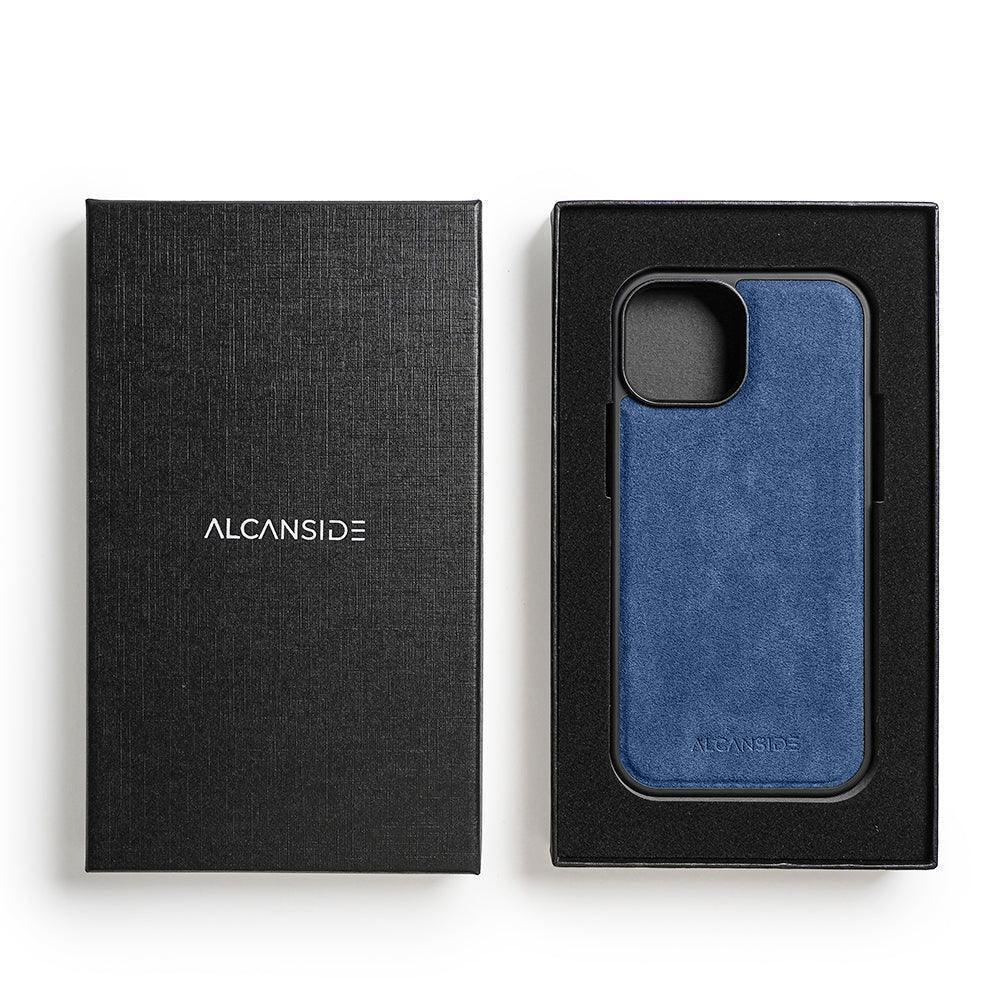iPhone 16 Plus - Alcantara Back Cover - Ocean Blue - Alcanside