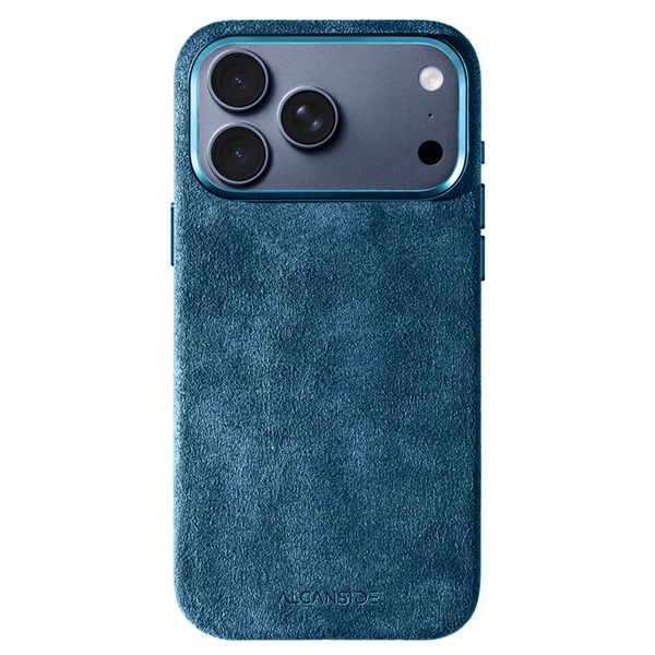 iPhone 17 Pro Max - Alcantara Case - Ocean Blue
