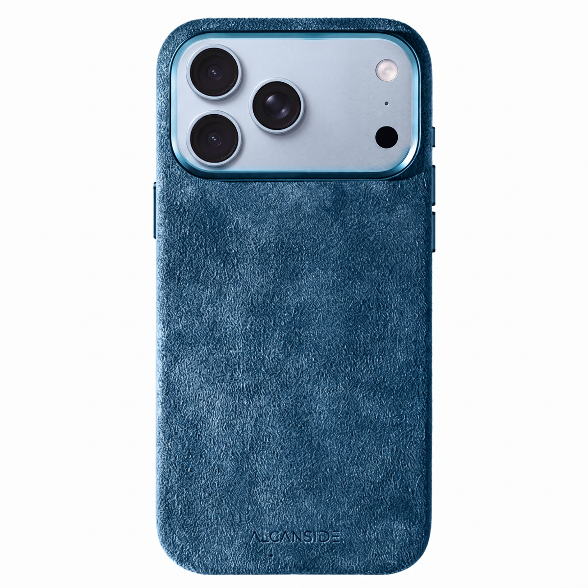 iPhone 18 Pro - Alcantara Case - Ocean Blue #iPhone model:_iPhone 18 Pro|iPhone 18 Pro Max