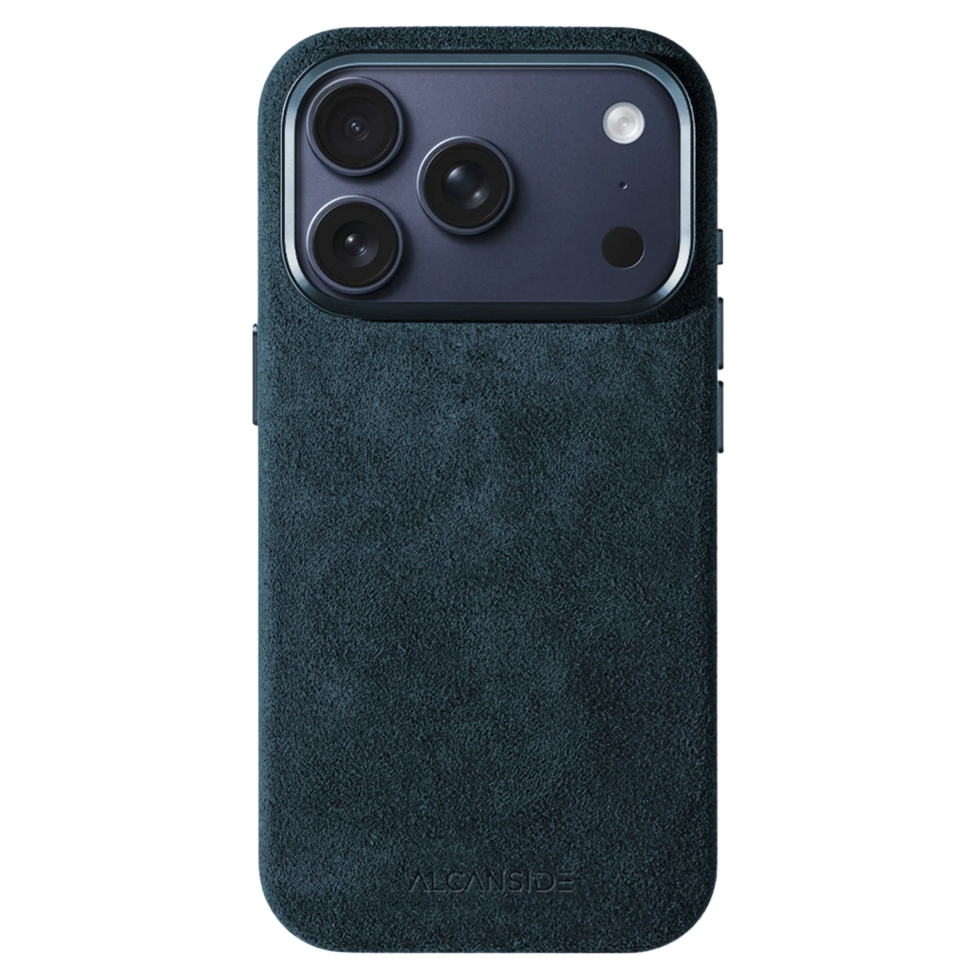 iPhone Alcantara Case Navy Blue