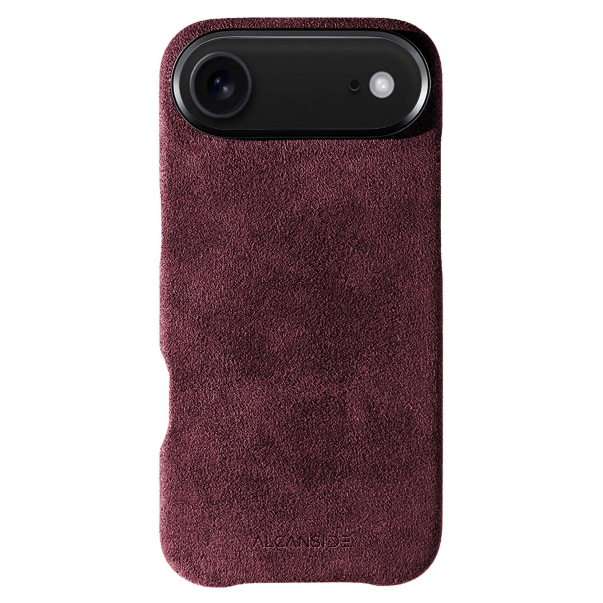 iPhone Alcantara Case - Wine Red - Alcanside