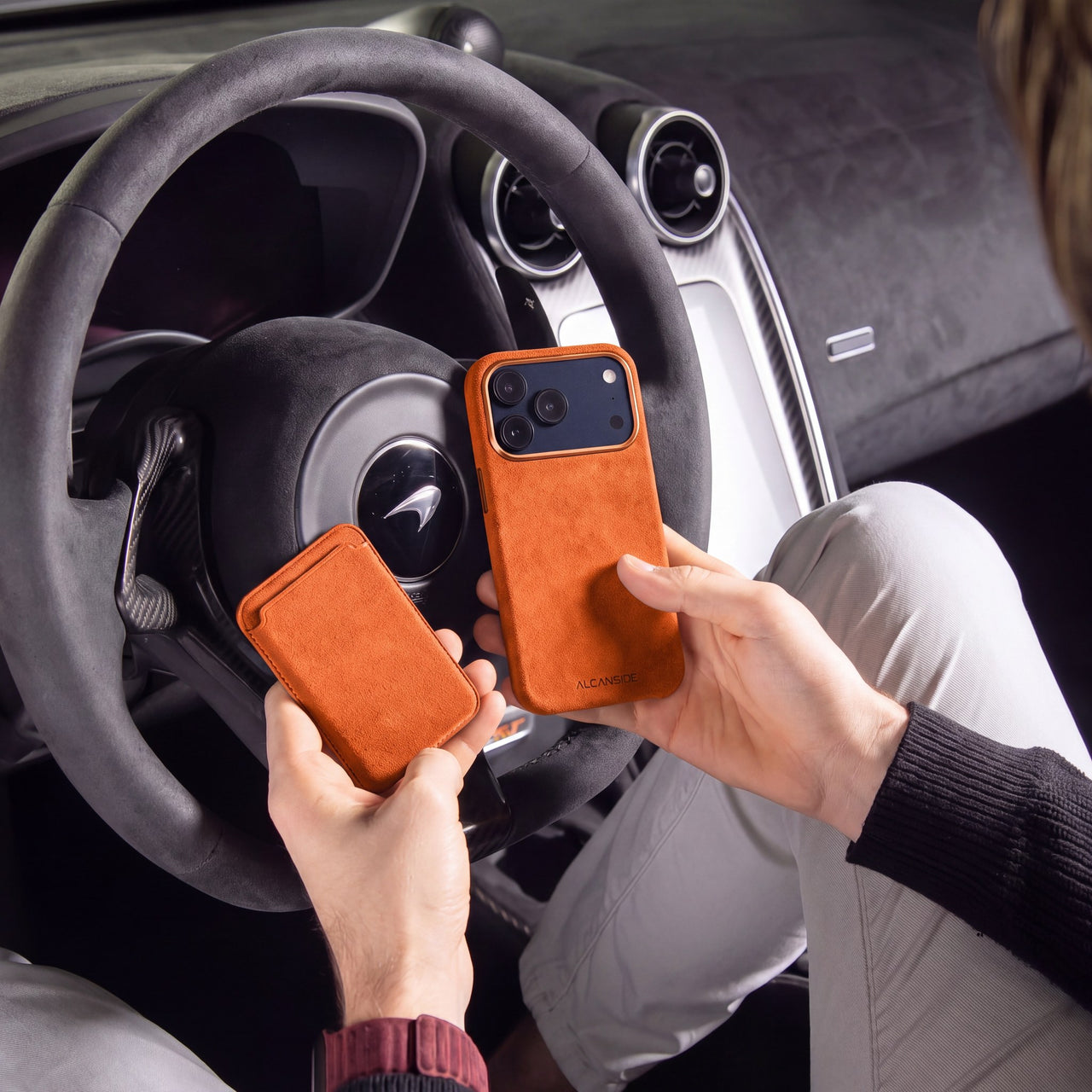 The supercar material, in your hand.
