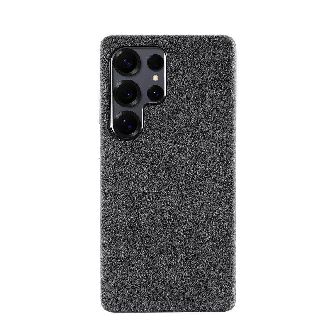 Samsung Galaxy - Alcantara Case - Space Grey - Alcanside