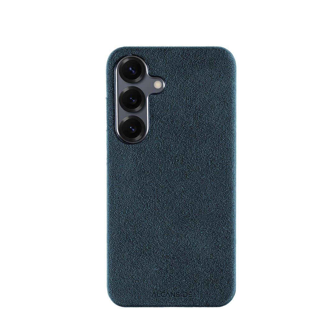 Samsung Galaxy S25 - Alcantara Case - Ocean Blue - Alcanside