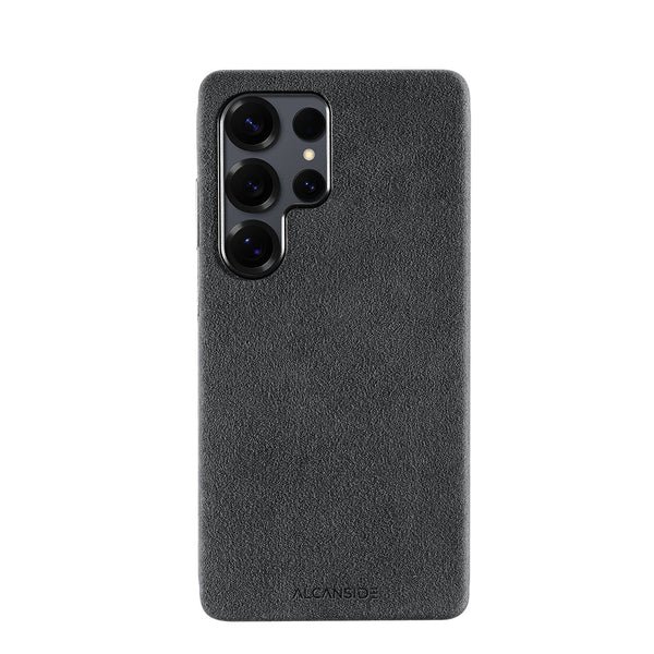 Samsung Galaxy S25 Ultra - Alcantara Case - Space Grey
