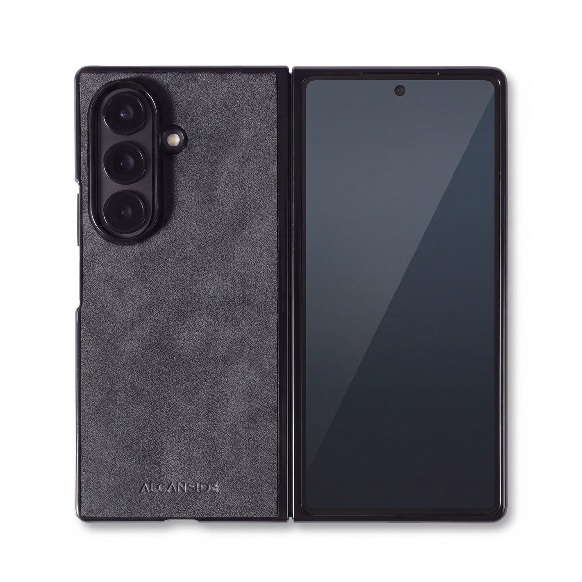 Samsung Galaxy Z Fold 8 Ultra - Alcantara Case - Space Grey 2