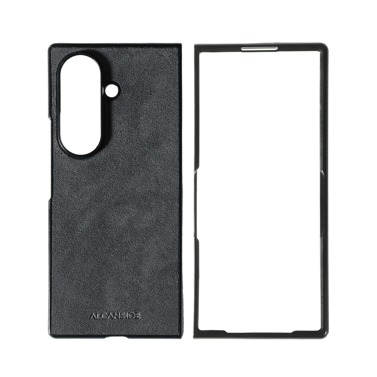 Samsung Galaxy Z Fold 8 Ultra - Alcantara Case - Space Grey 1