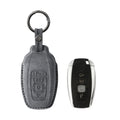 Alcantara Car Key Fob Cover for Lincoln Model B - Space Grey