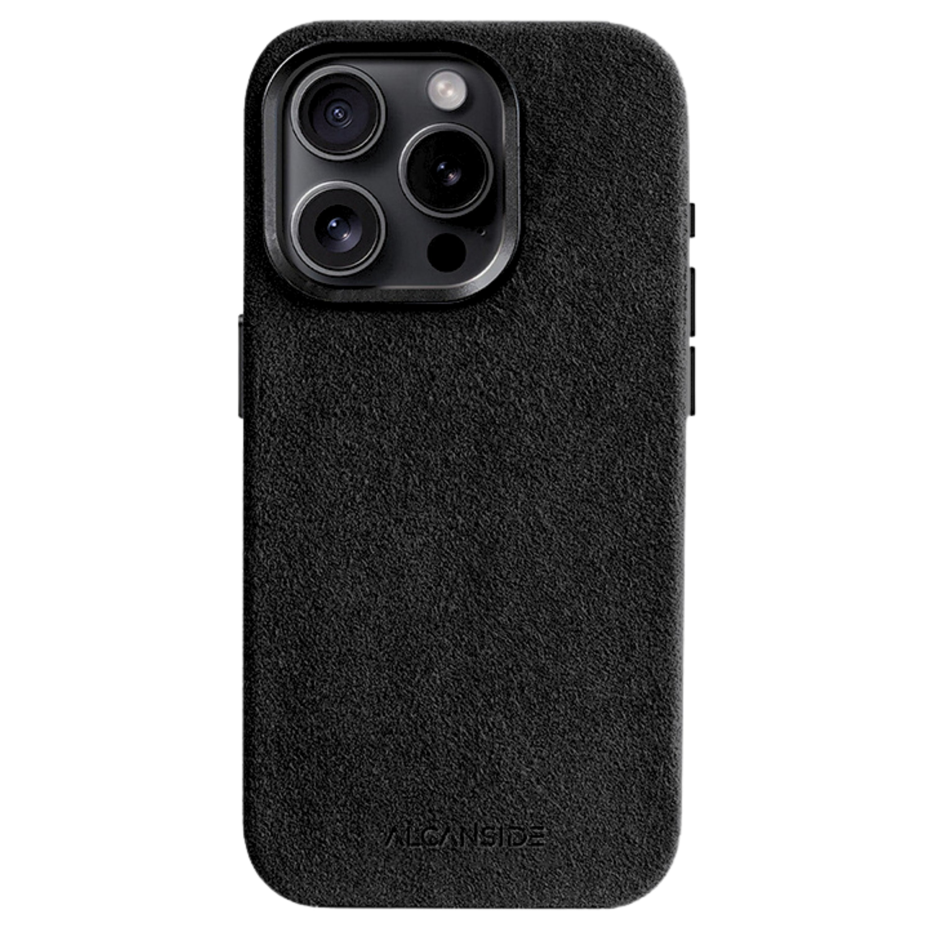 iPhone 15 Pro - Alcantara Case - Space Grey - Alcanside