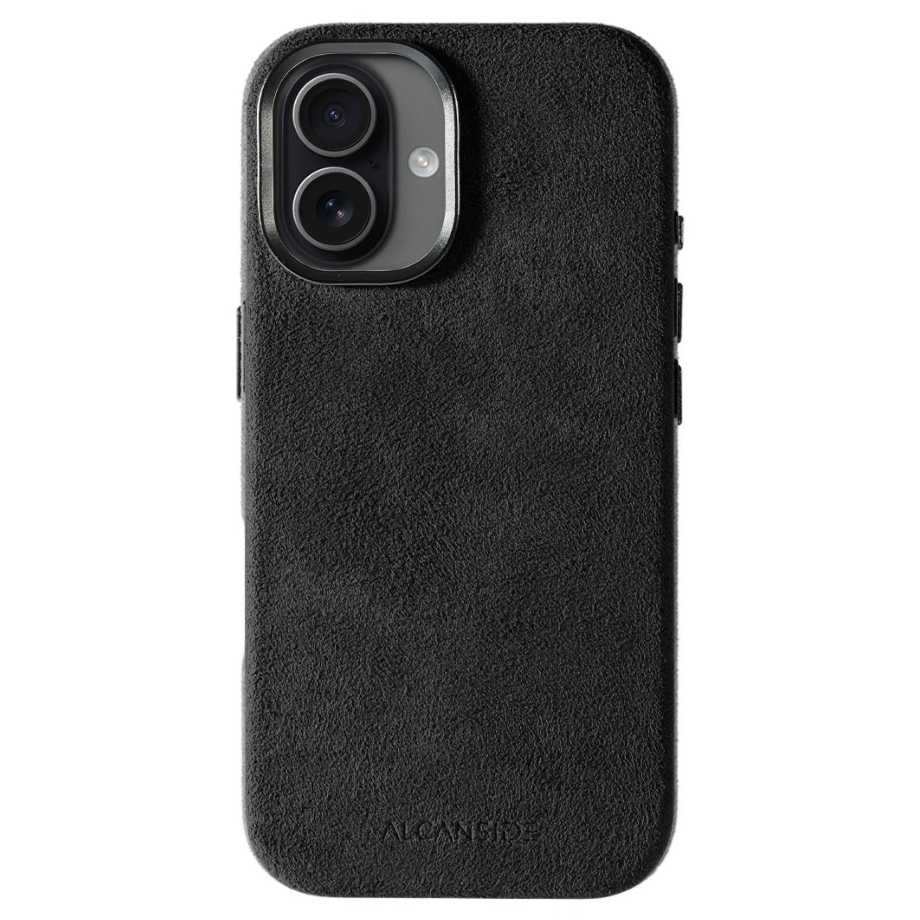 iPhone 16 - Alcantara Case - Deep Black