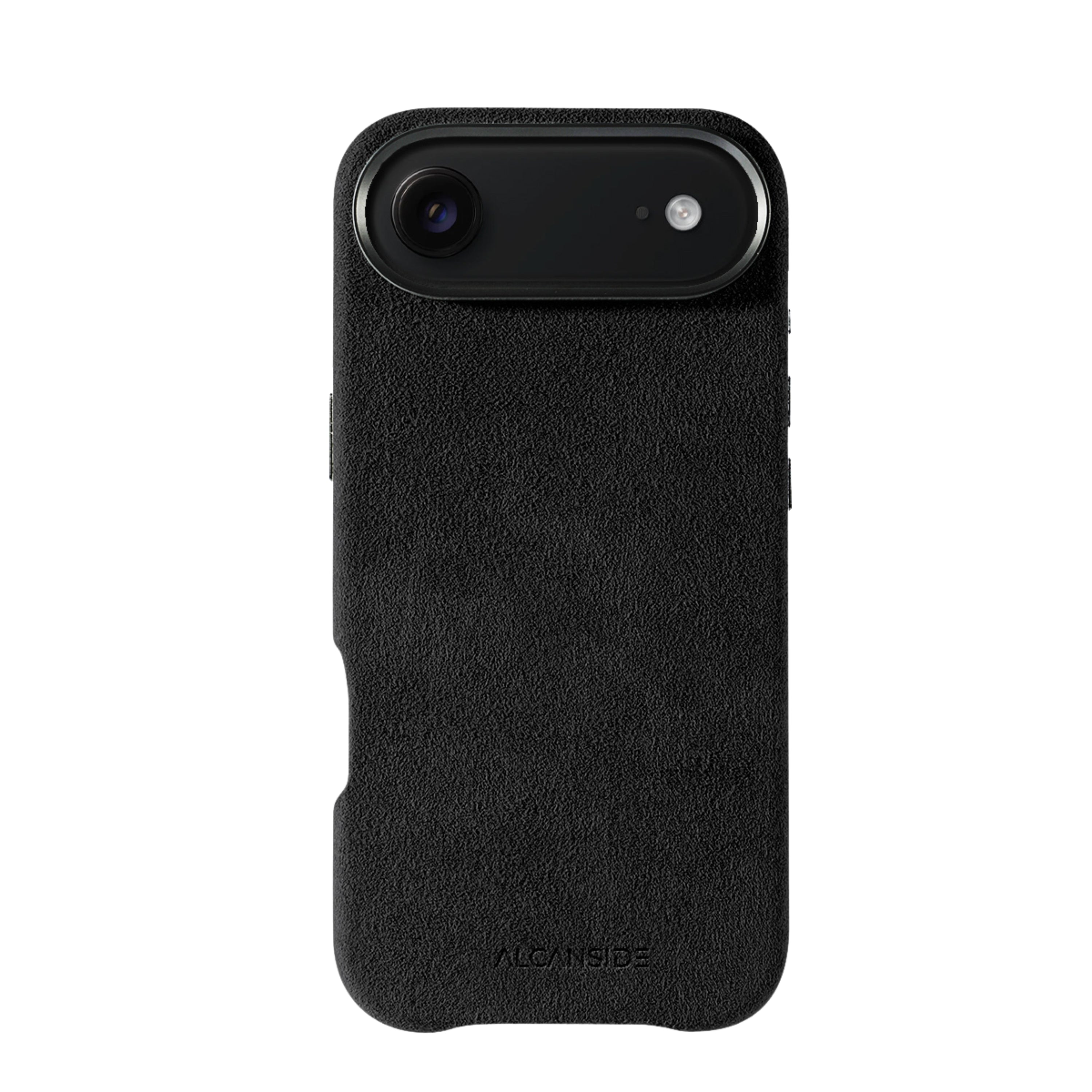 ALCANTARA iPhone 17 Air ケース アルカンターラ iPhone 17 Air Alcantara® Case · Deep Black | Alcanside