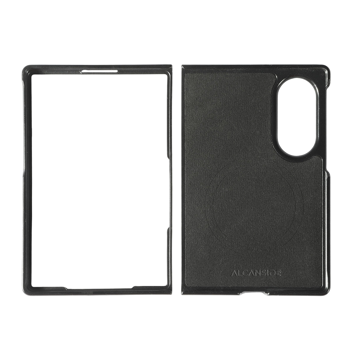 Samsung Galaxy Z Fold 8 - Alcantara Case - Space Grey 2
