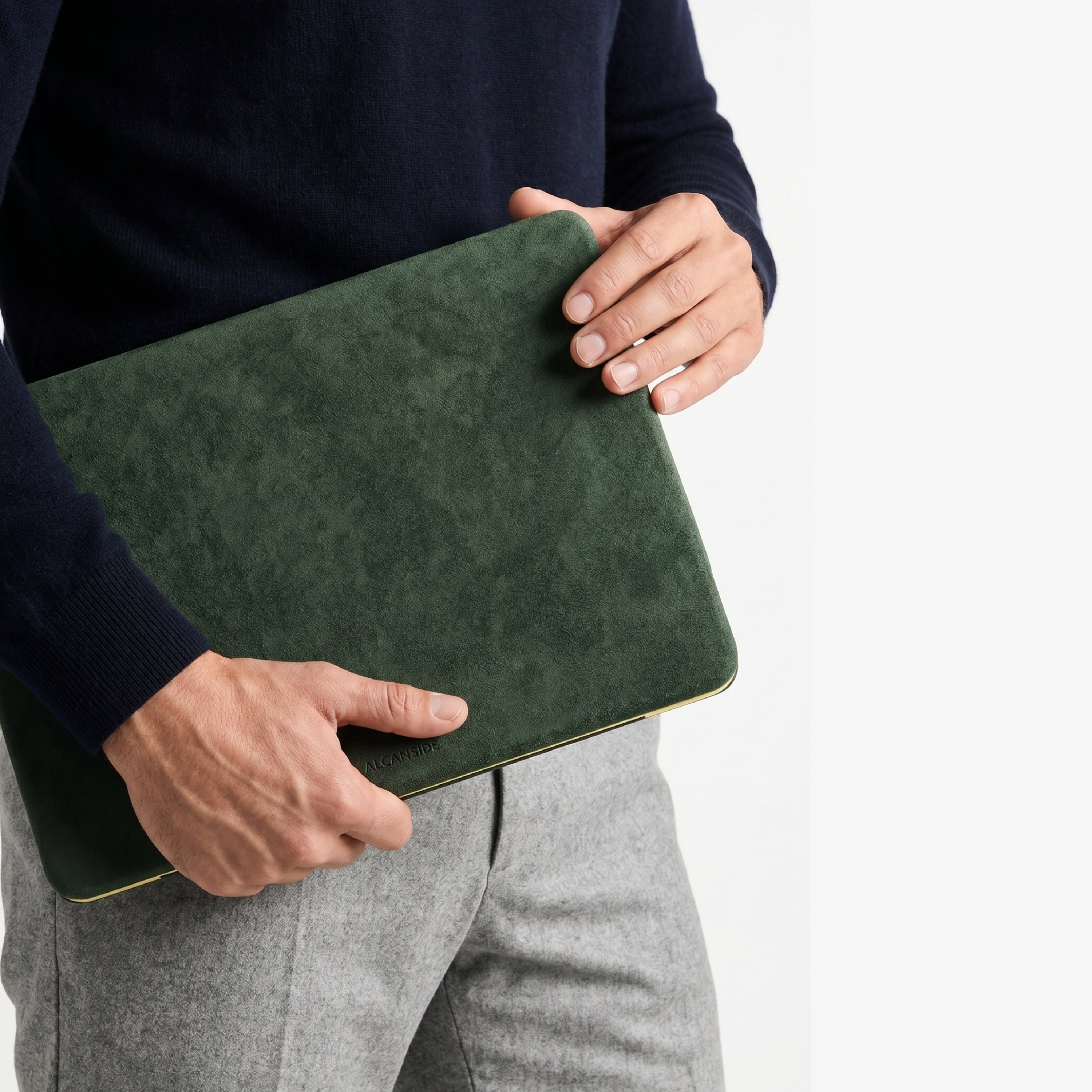 Alcantara MacBook Neo Cover – For 13 inch (2026) – Midnight Green