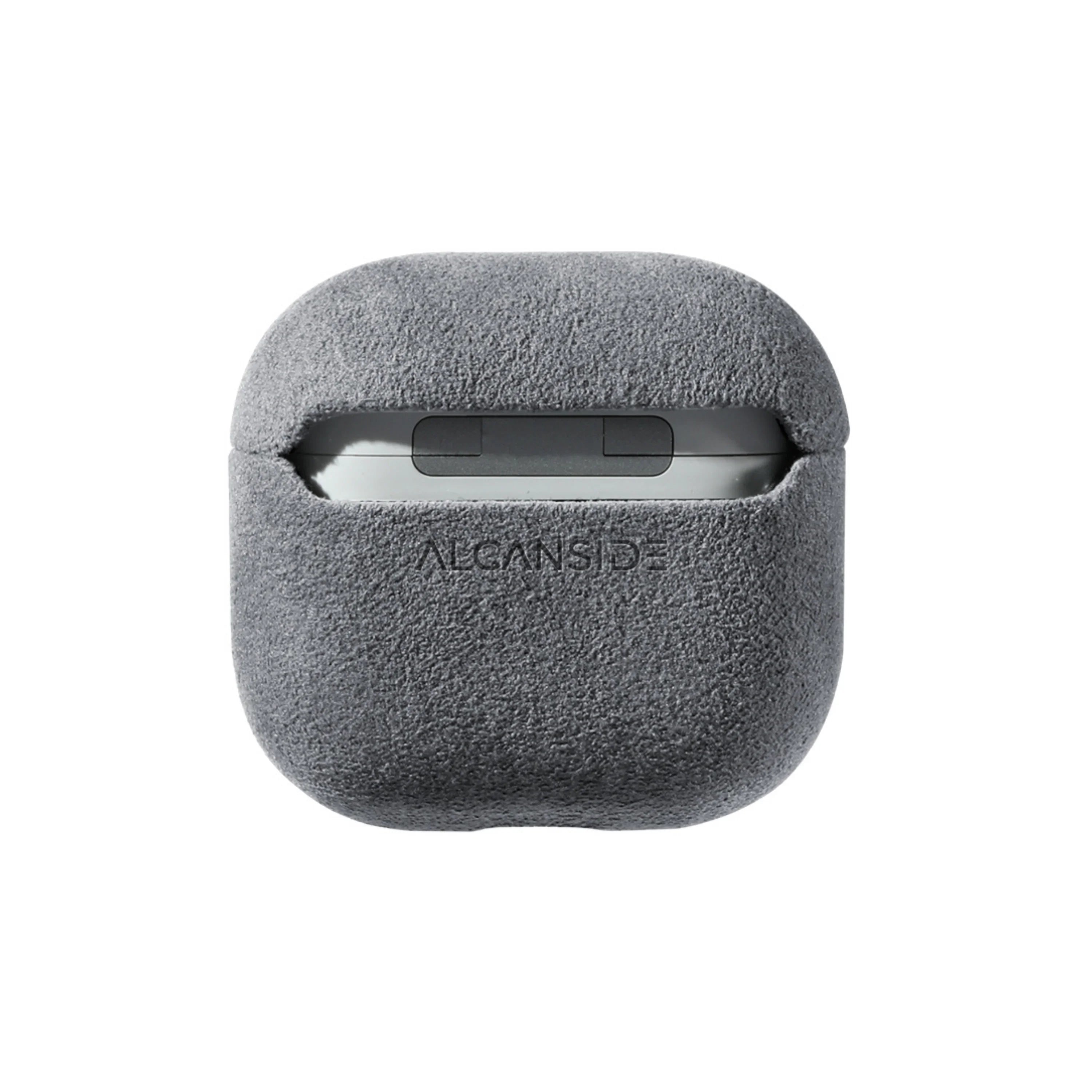 AirPods (4e Generatie) Alcantara Hoesje - Nardo Gray