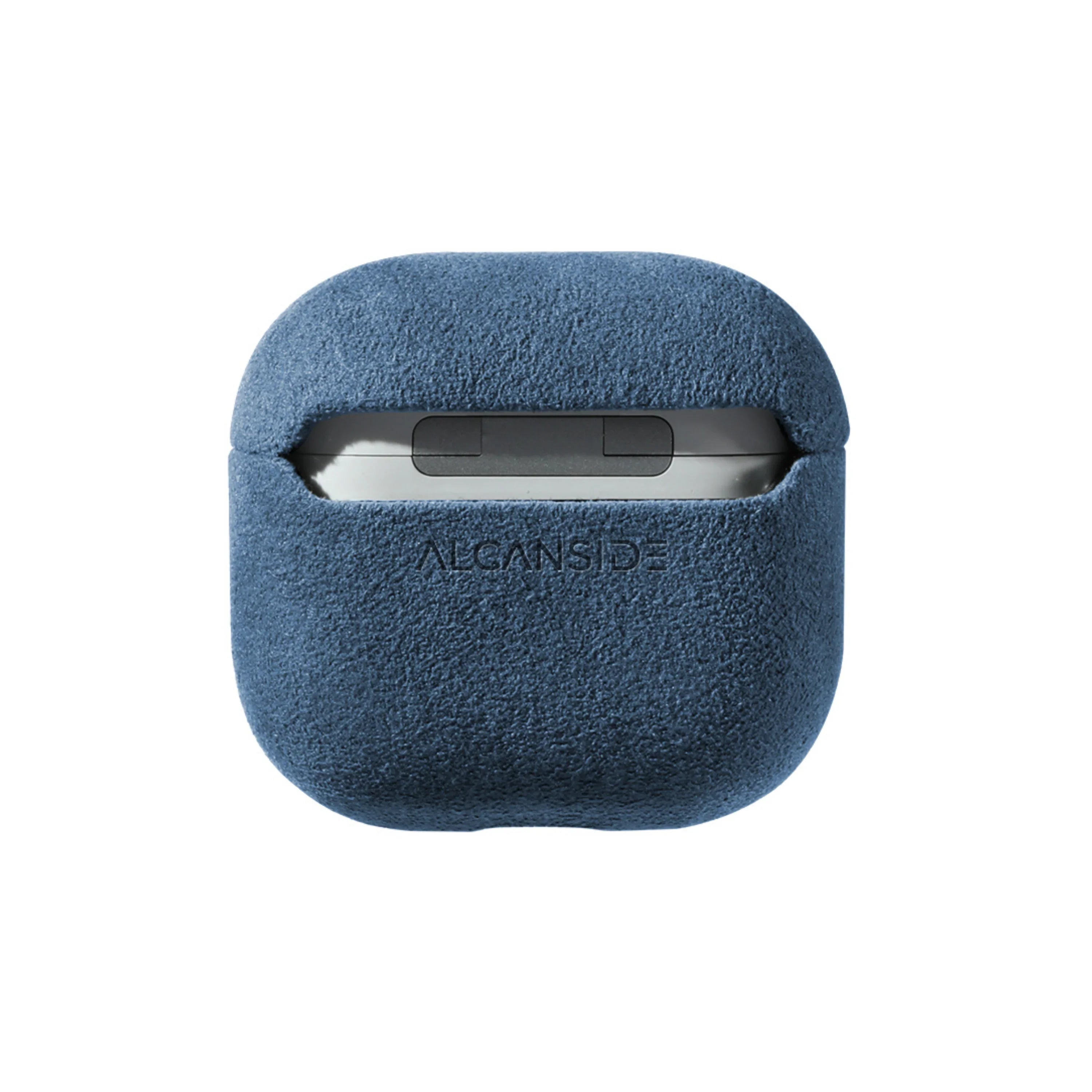 AirPods (4e Generatie) Alcantara Hoesje - Ocean Blue