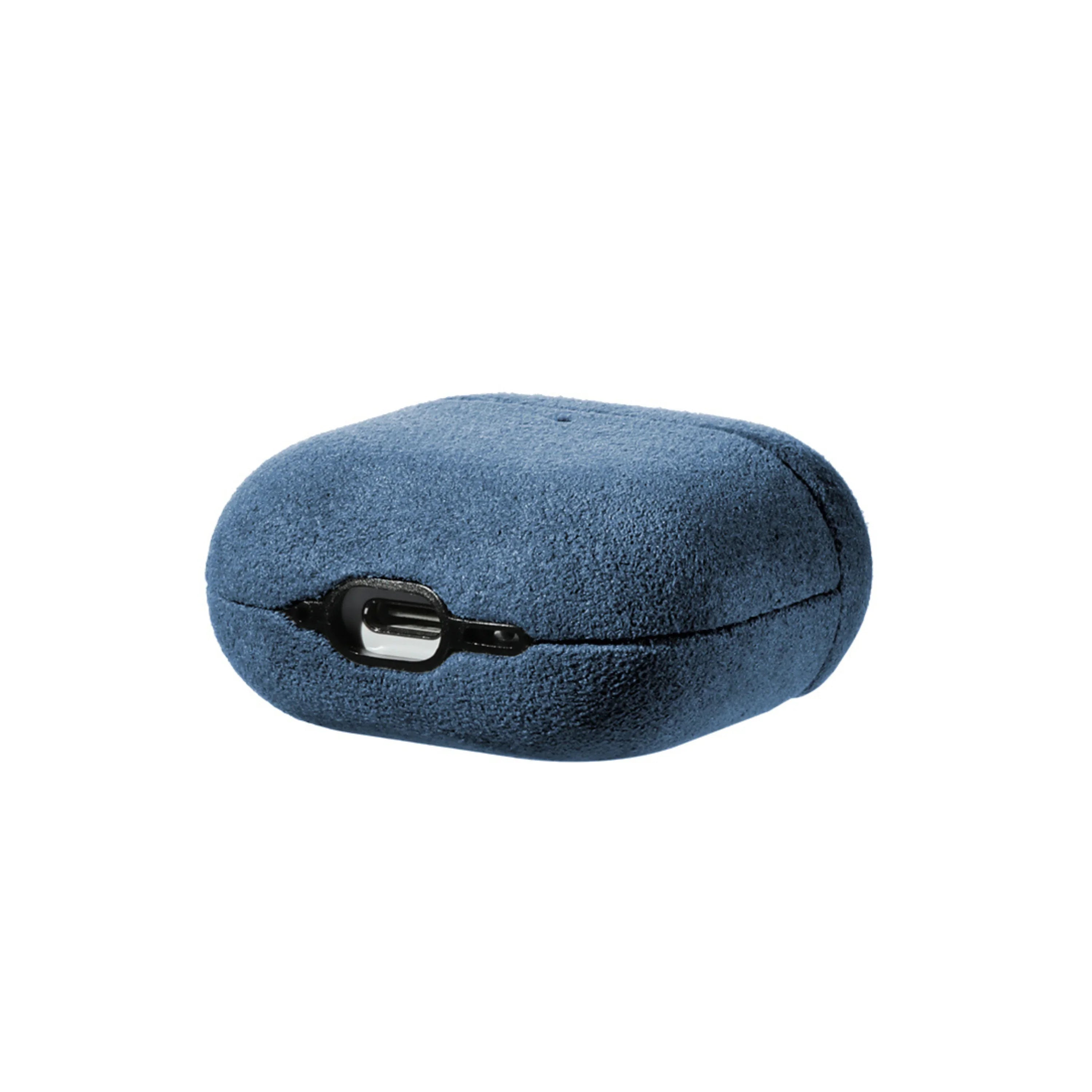 AirPods (4e Generatie) Alcantara Hoesje - Ocean Blue