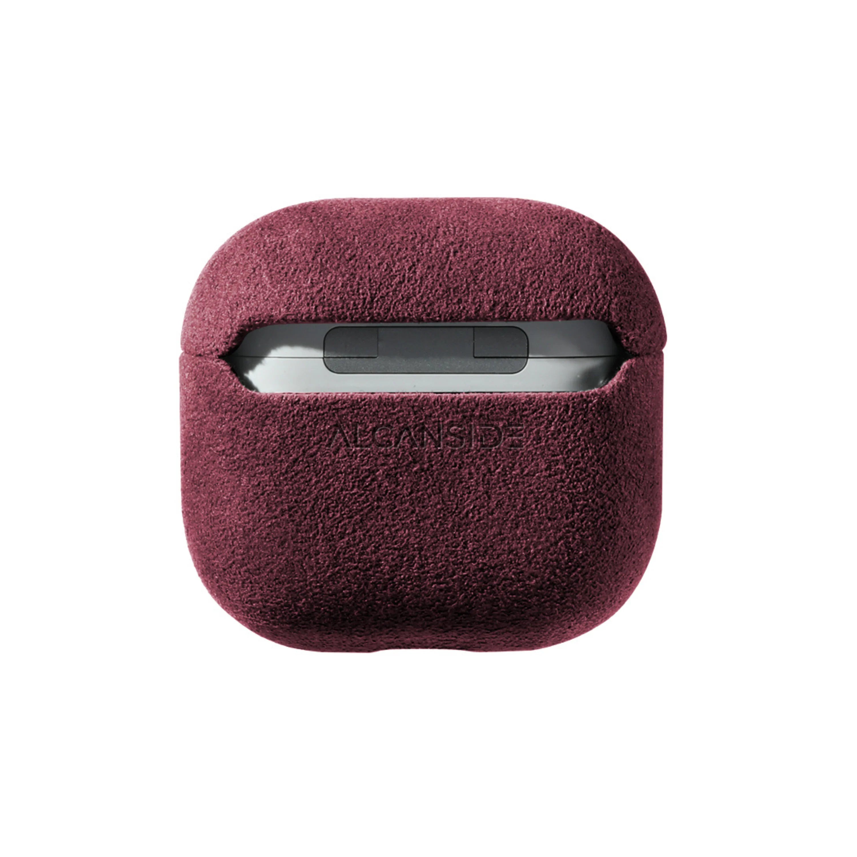 AirPods (4e Generatie) Alcantara Hoesje - Rood