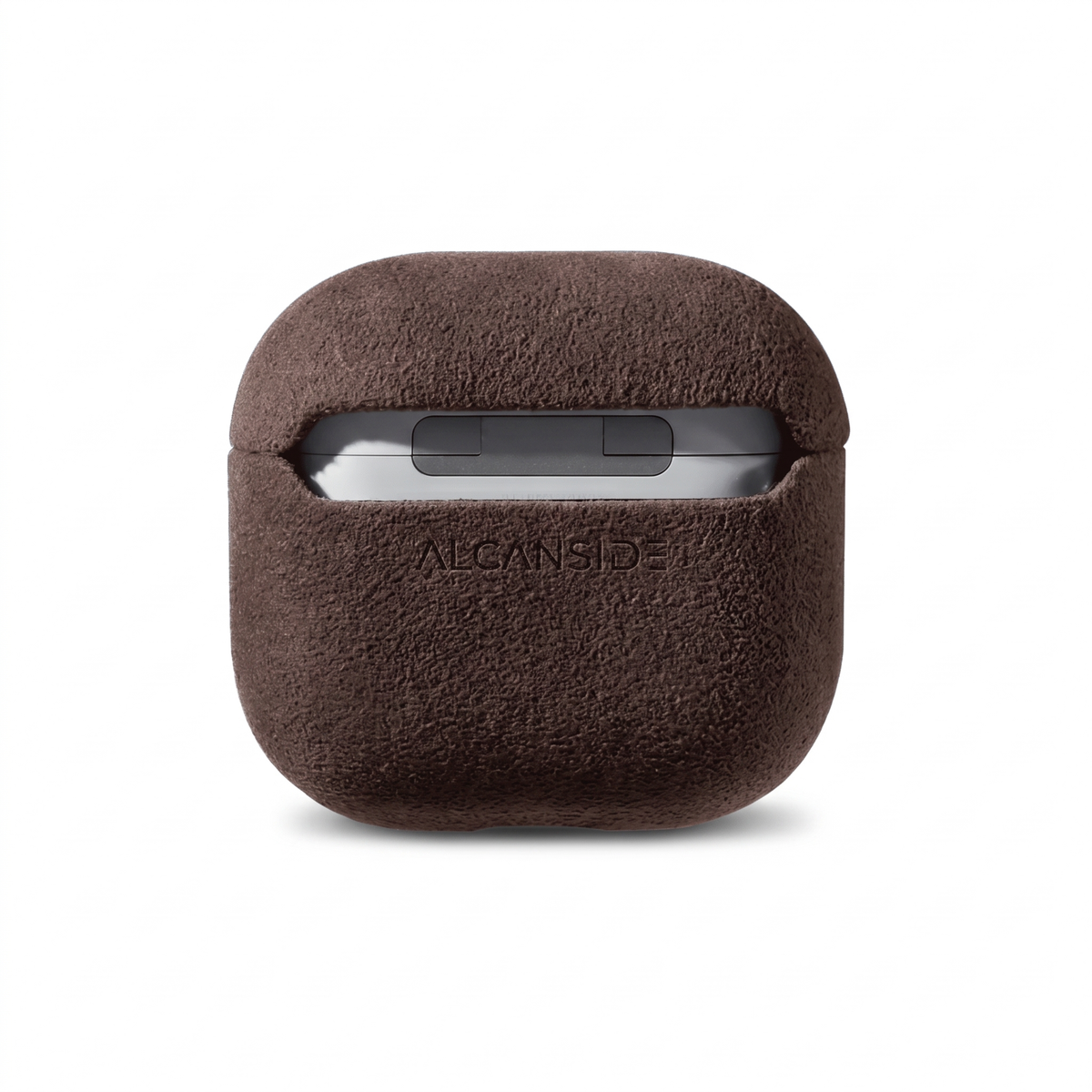 AirPods (4th generation) Alcantara Case - Chocolate Brown - Alcanside