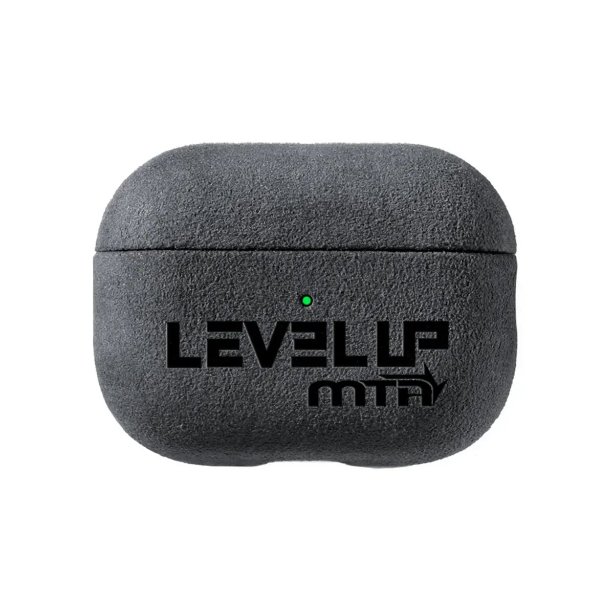 AirPods Pro Alcantara Case - LEVEL UP MTA - Space Grey - Alcanside