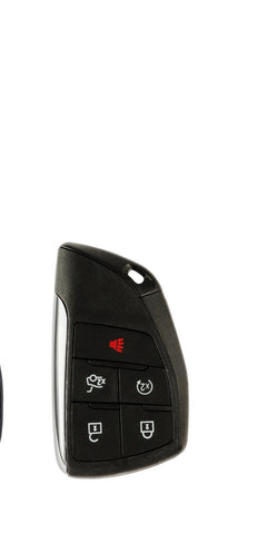 Alcantara Car Key Fob Cover for Buick Model I - Space Grey