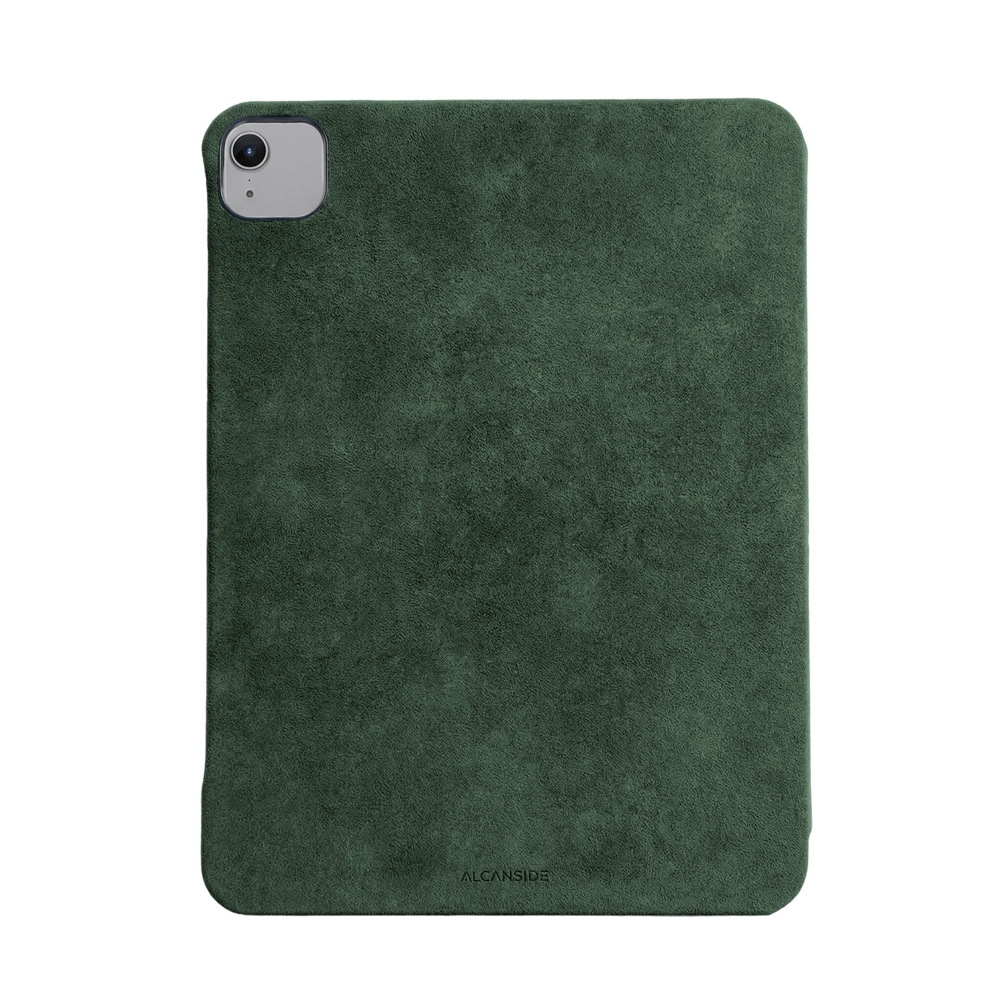 Alcantara iPad Cover - For iPad Air 11 inch (2024/2026) - Midnight Green - Alcanside