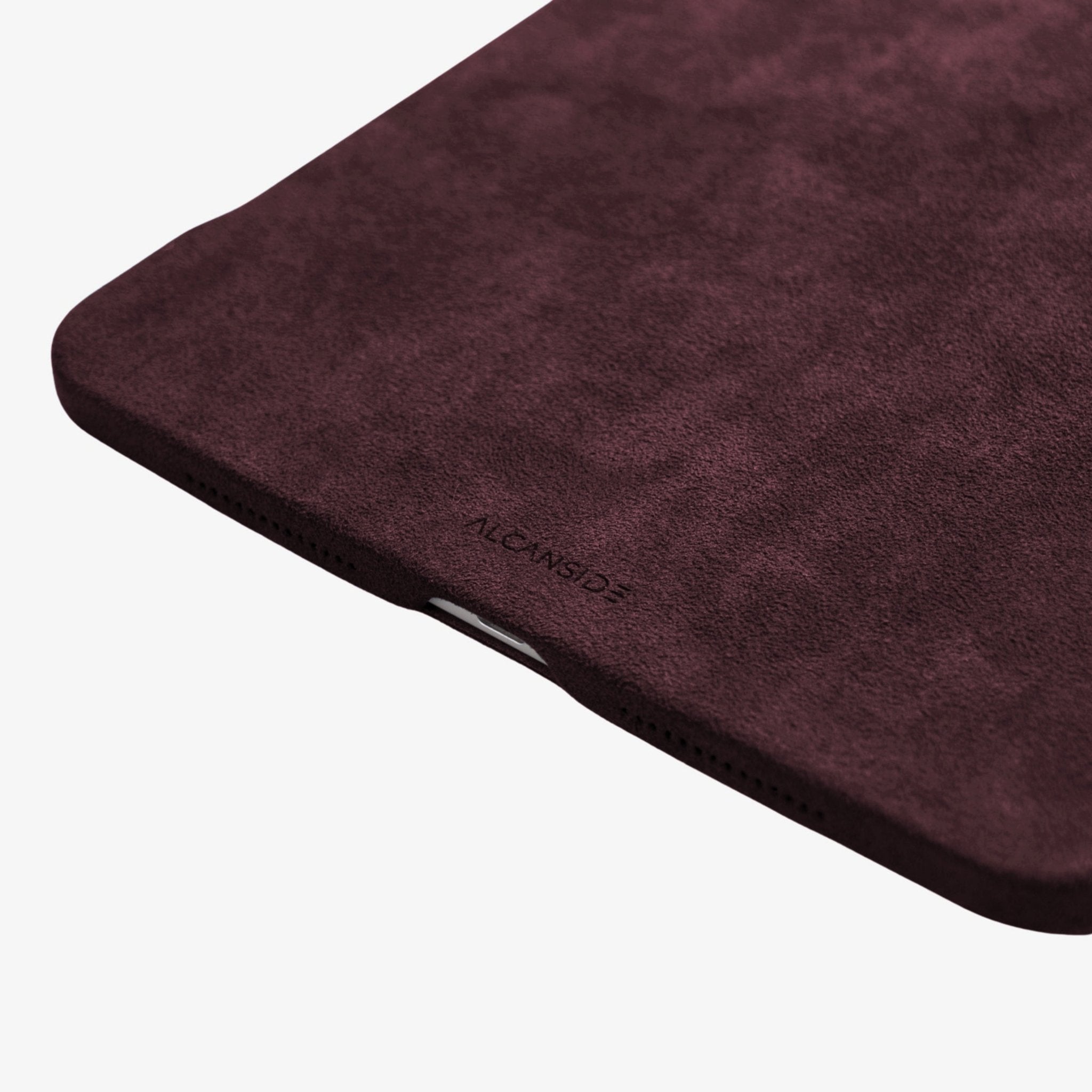 Alcantara iPad Cover - For iPad Air 2026  (13 inch) - Wine Red - Alcanside