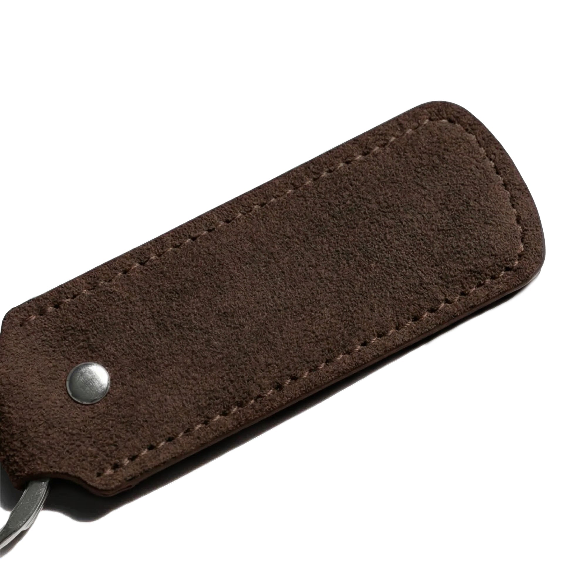 Alcantara Keychain - Chocolate Brown - Alcanside