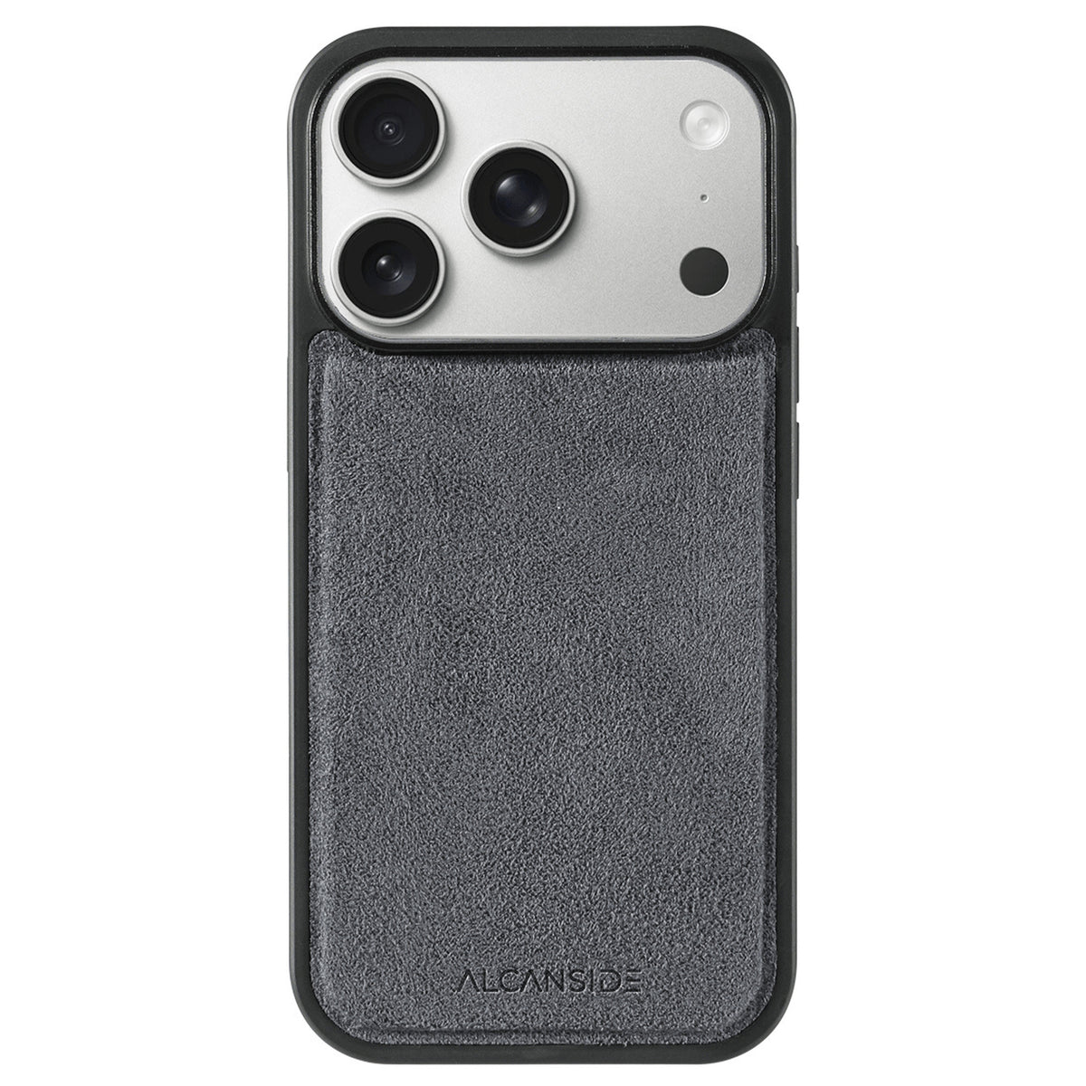 iPhone 17 Pro - Alcantara Back Cover - Nardo Gray - Alcanside