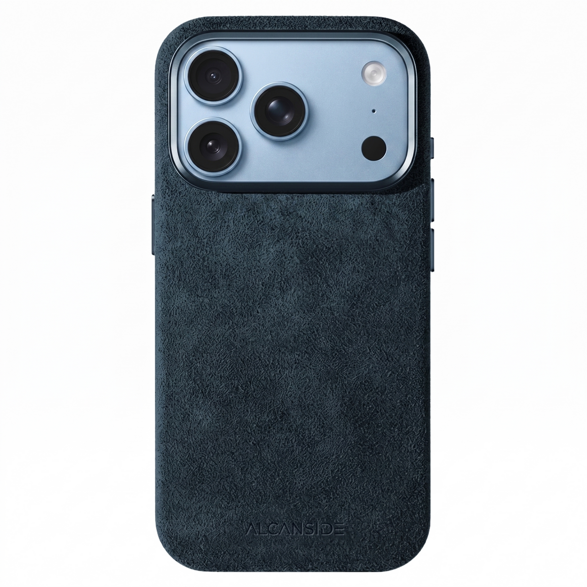 iPhone 18 Pro - Alcantara Case - Navy Blue