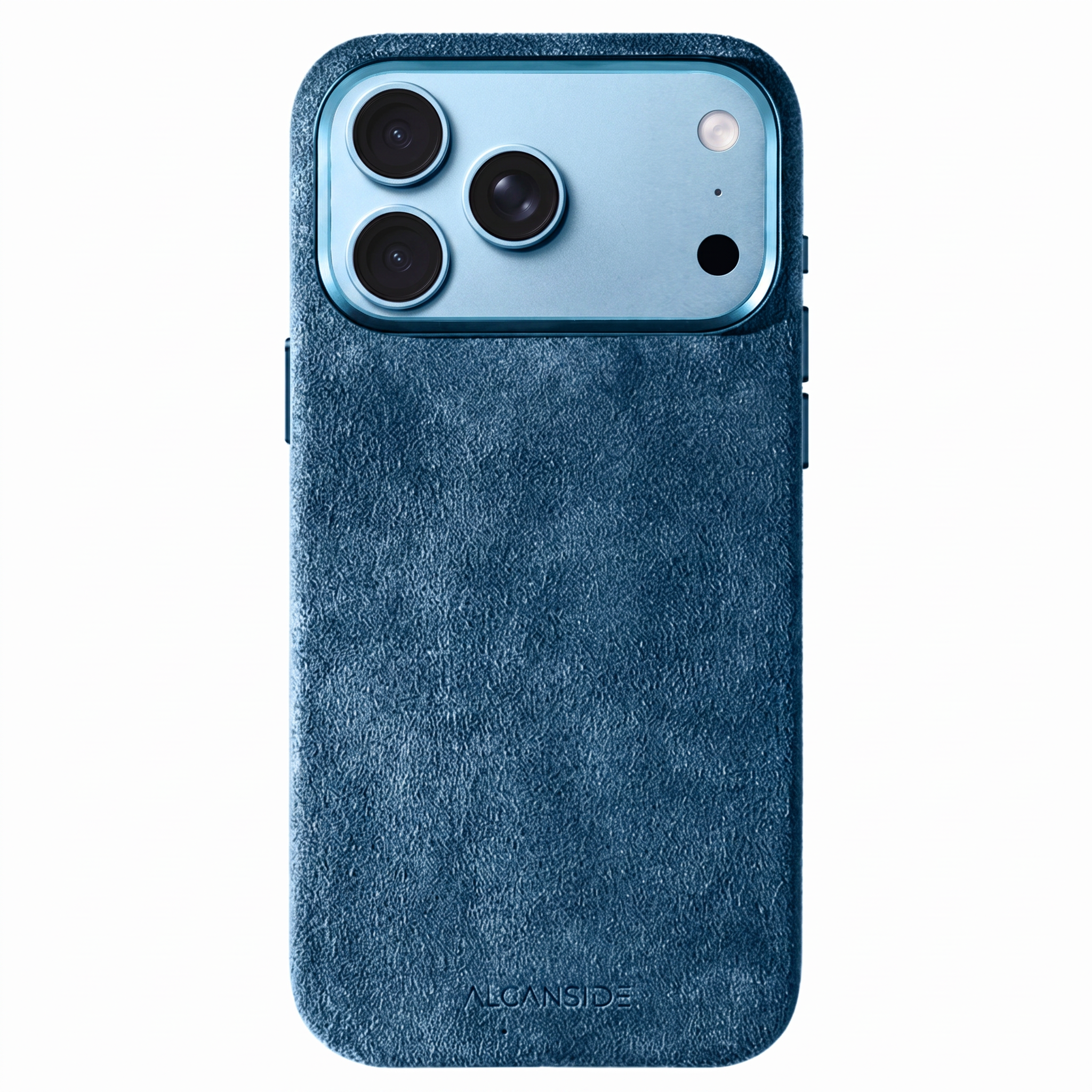 iPhone 18 Pro - Alcantara Case - Ocean Blue
