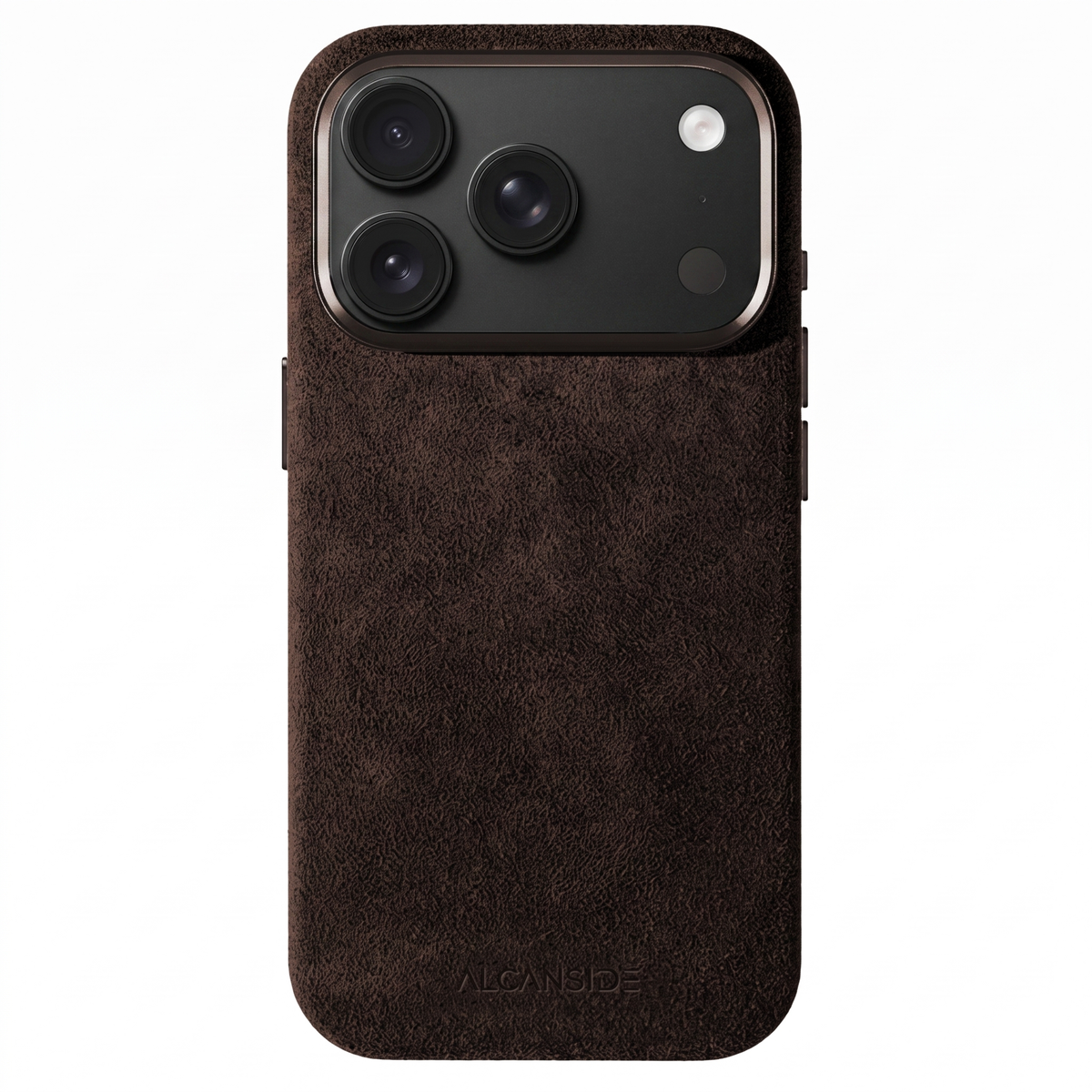 iPhone 18 Pro - Alcantara Case - Chocolate Brown