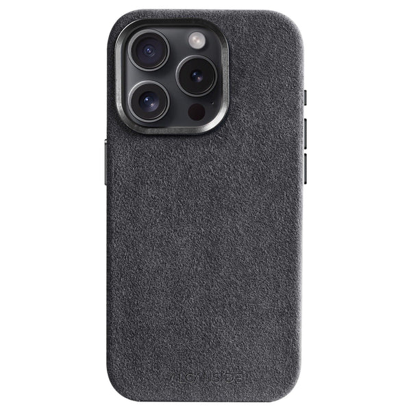 iPhone 15 Pro - Alcantara Case - Space Grey